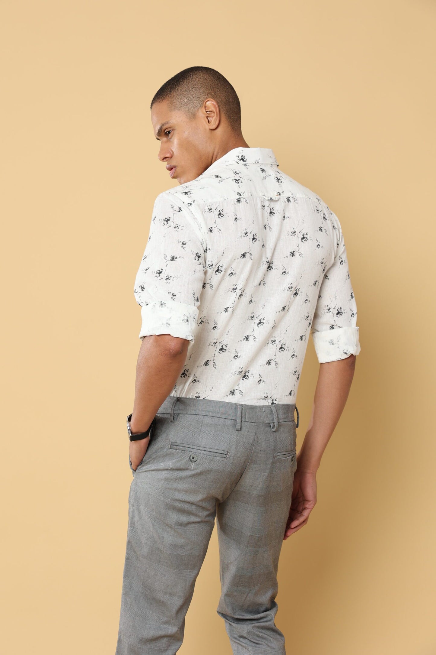 Magnolia Green Print Shirt