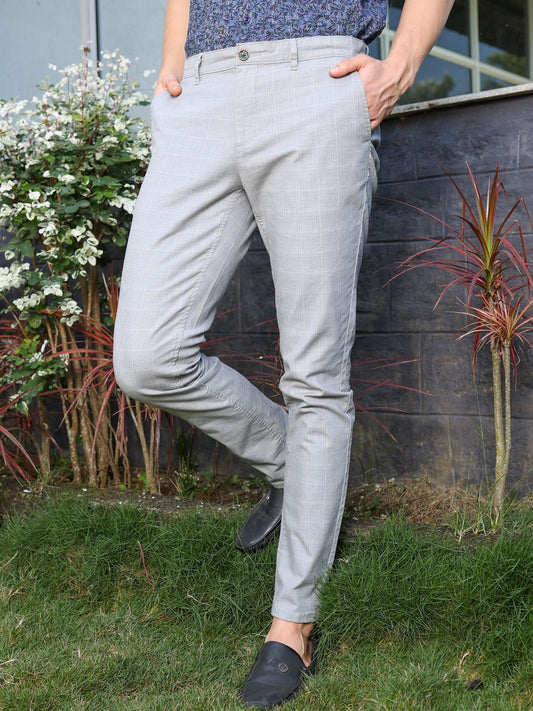 Premium Grey Self Trouser