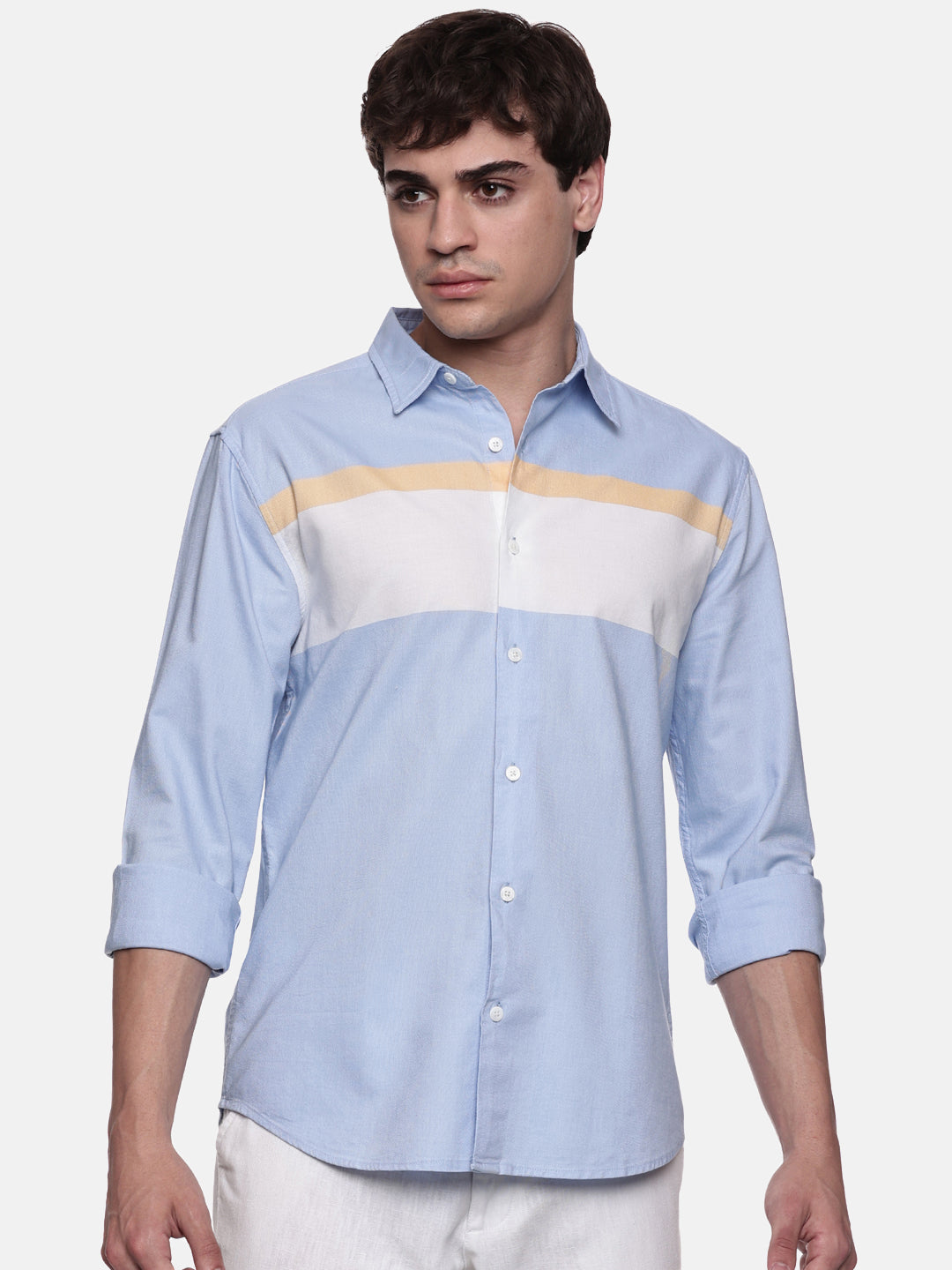 Oxford Y/D Engineering Stripe Shirt