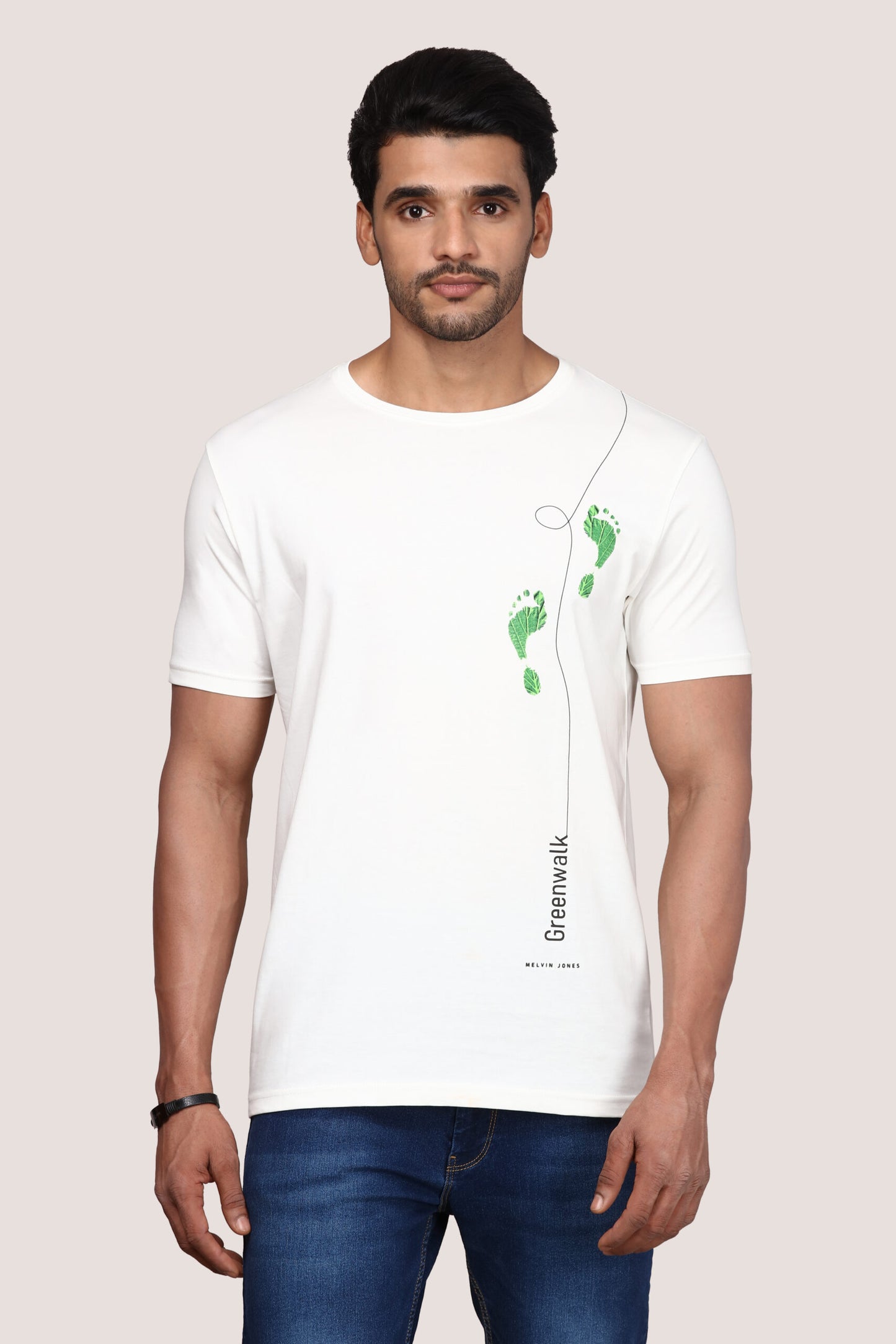 Shell Cotton Round Neck T-Shirt