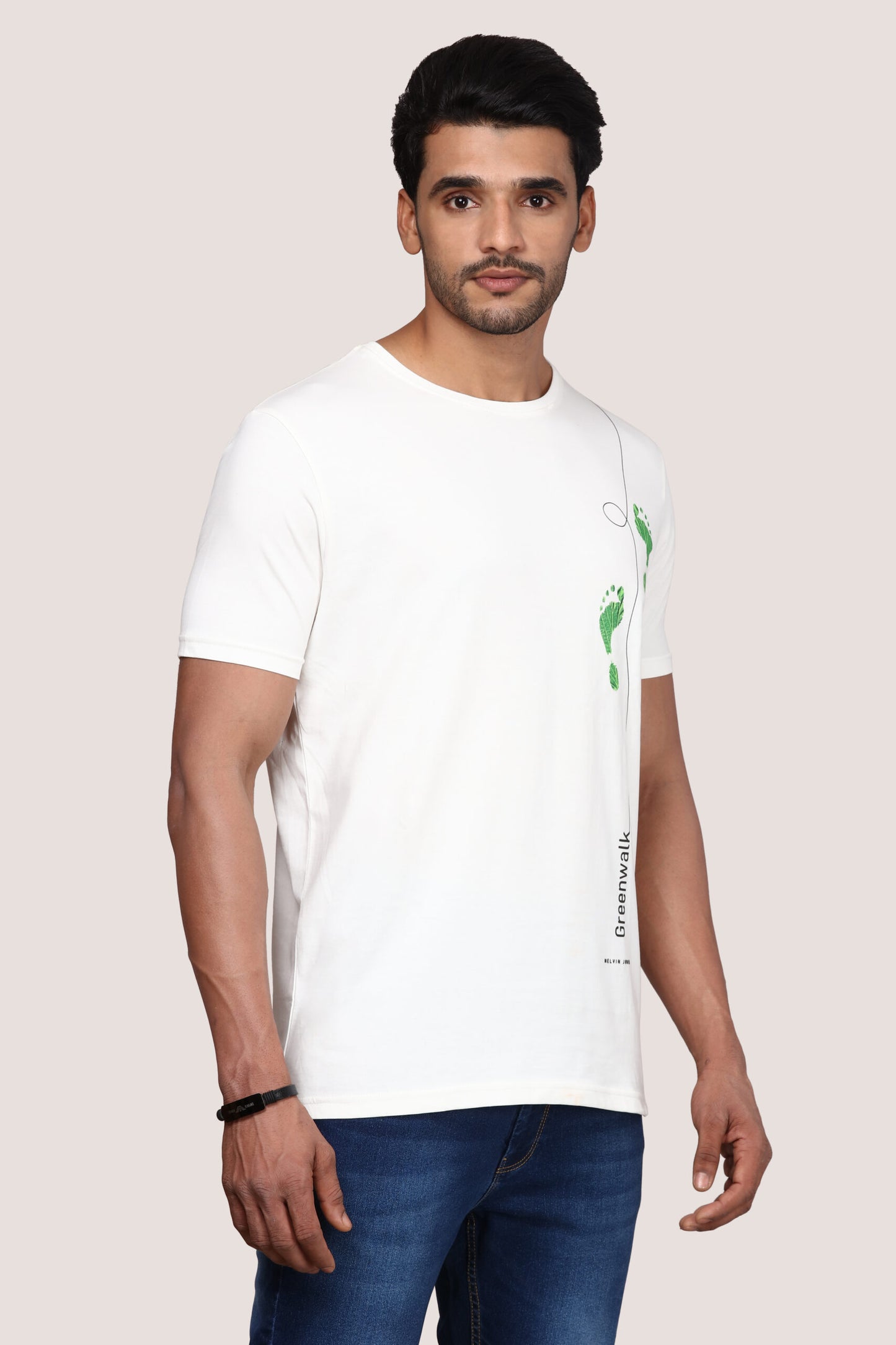 Shell Cotton Round Neck T-Shirt