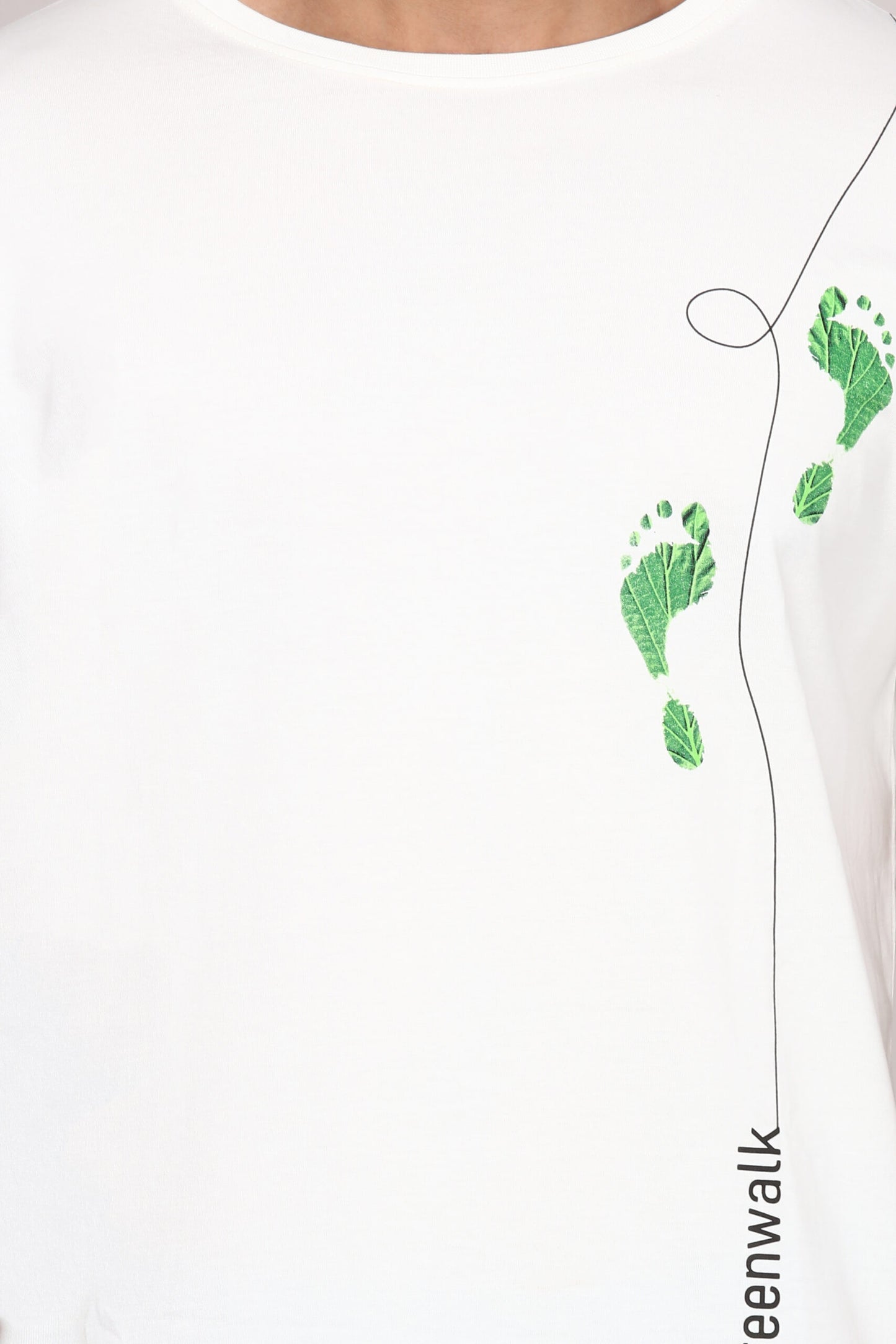 Shell Cotton Round Neck T-Shirt
