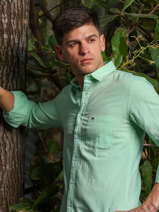 Oleander Mint Shirt