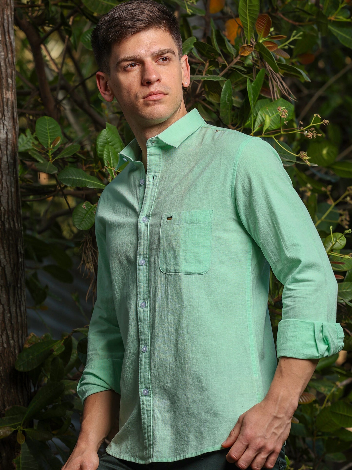 Oleander Mint Shirt