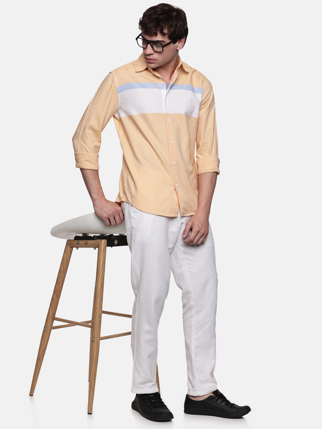 Oxford Y/D Engineering Stripe Shirt