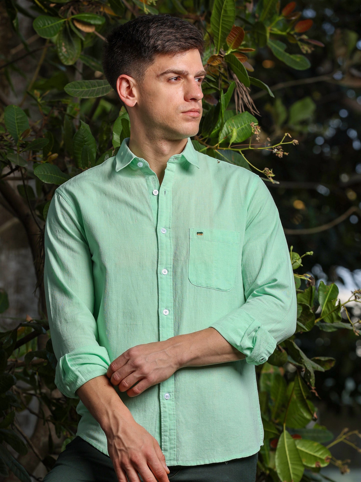 Oleander Mint Shirt