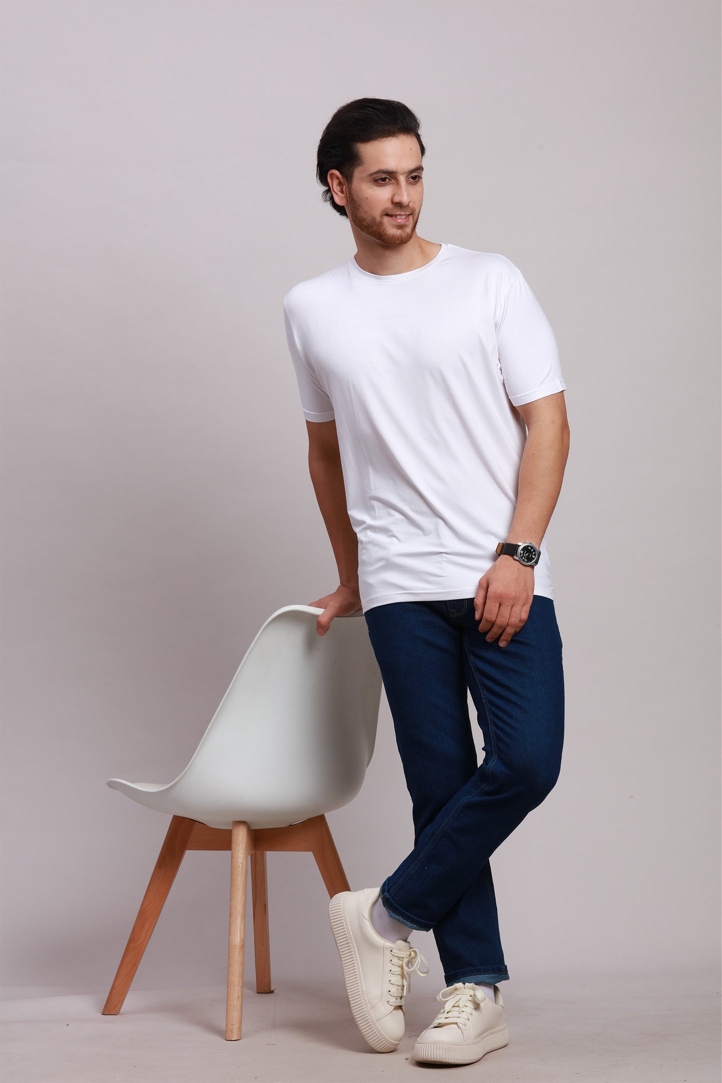 White Premium Bamboo T-shirt