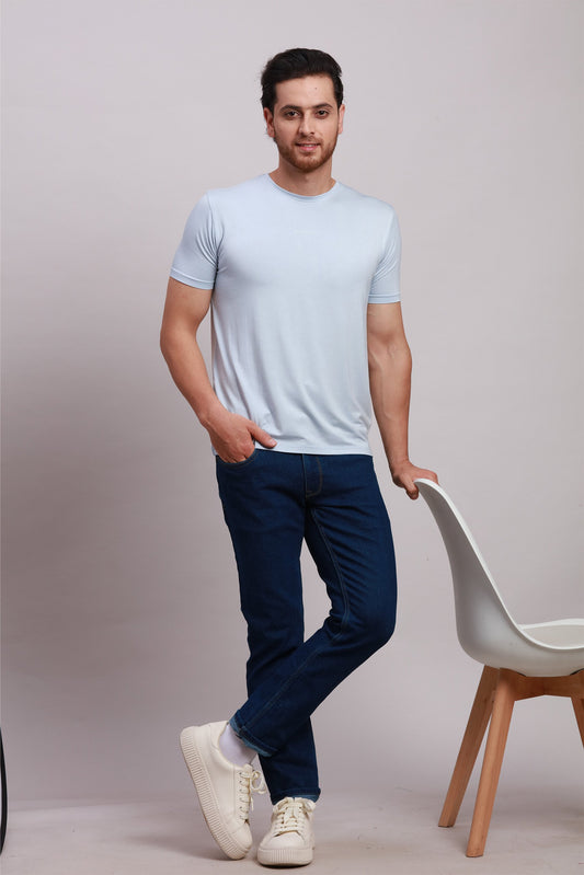 Lt Blue Premium Bamboo T-Shirt