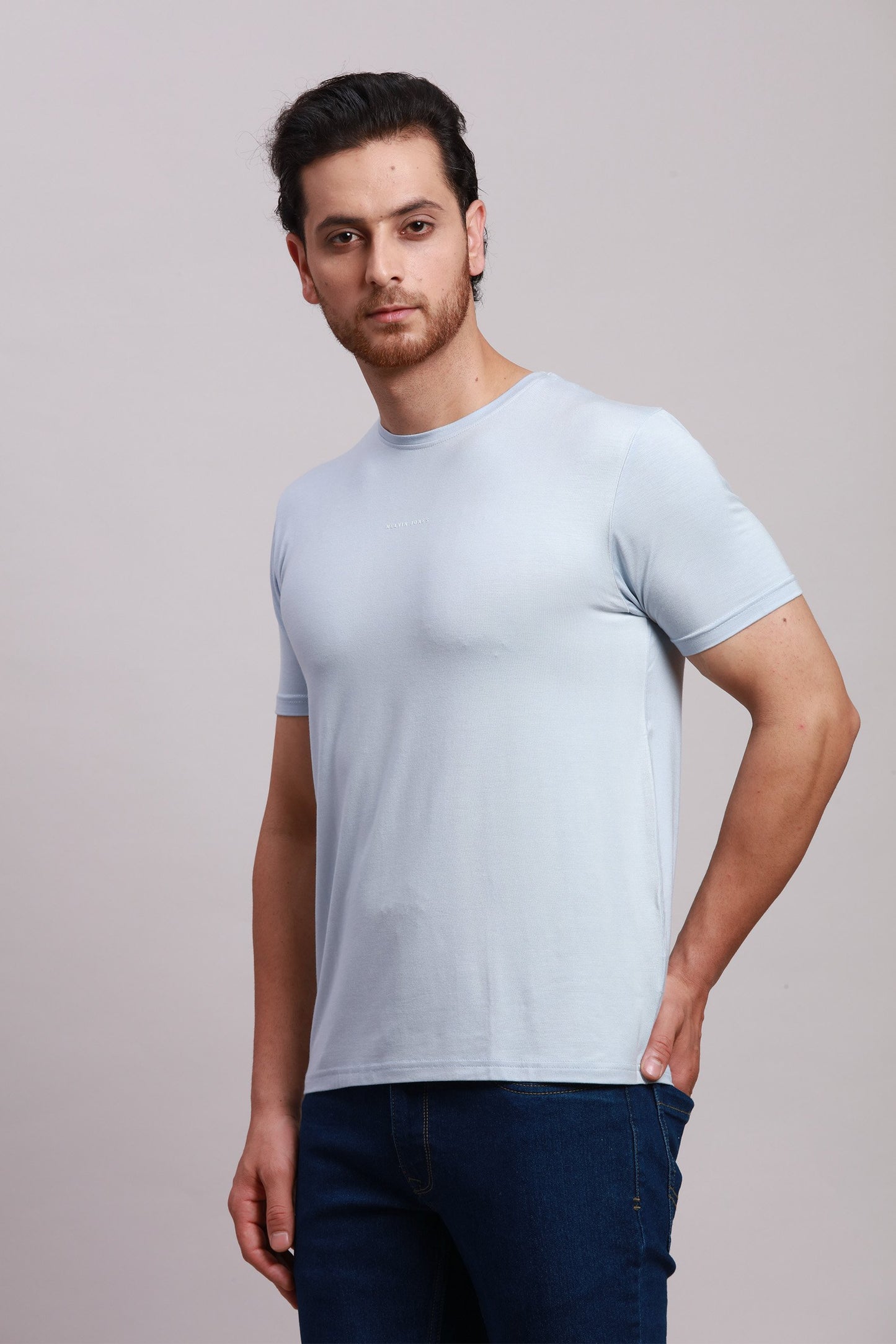 Lt Blue Premium Bamboo T-Shirt