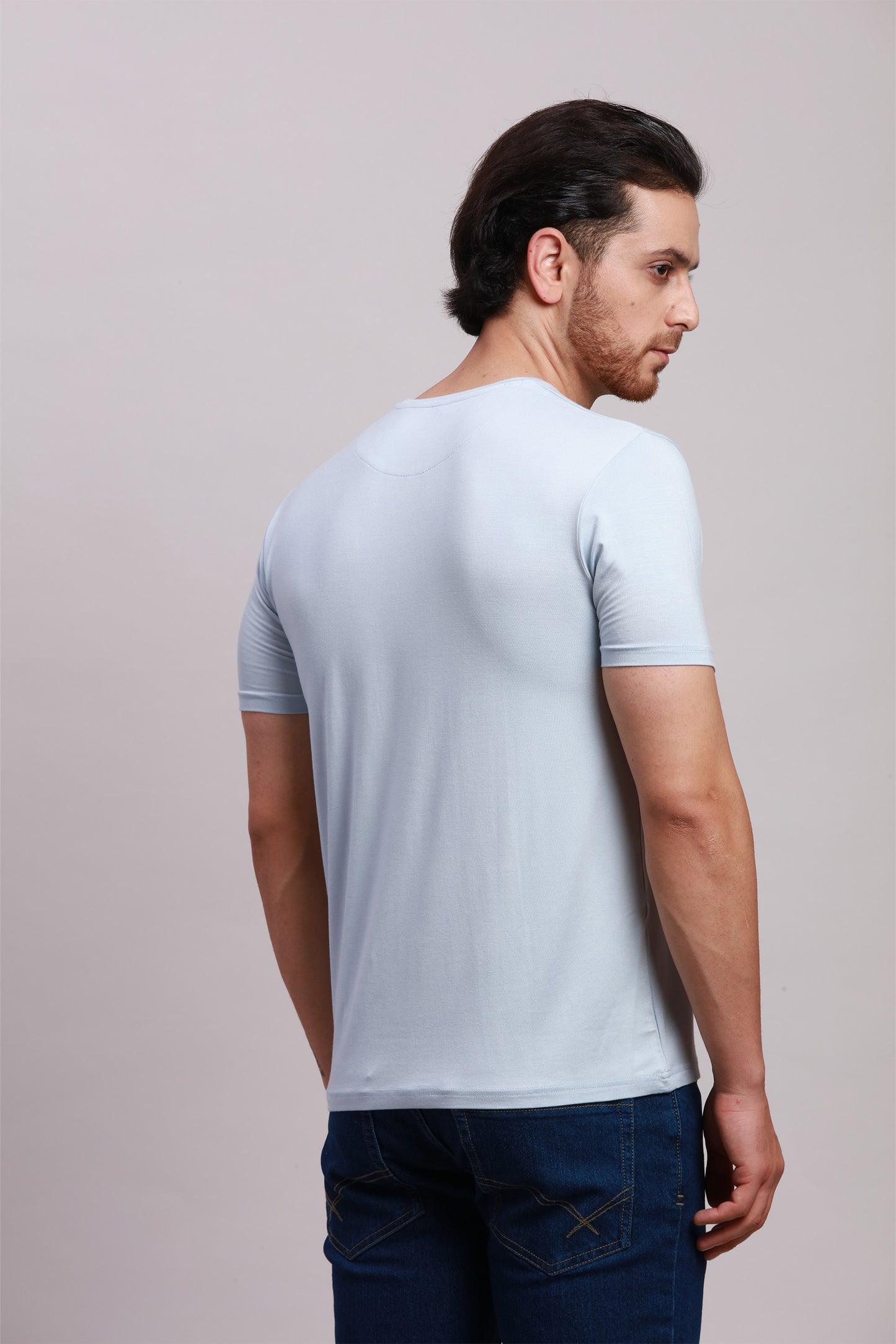 Lt Blue Premium Bamboo T-Shirt