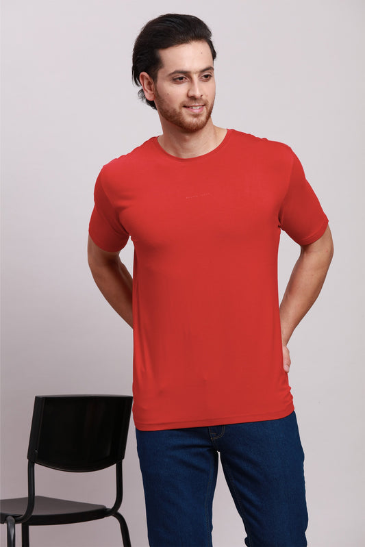Red Premium Bamboo T-Shirt