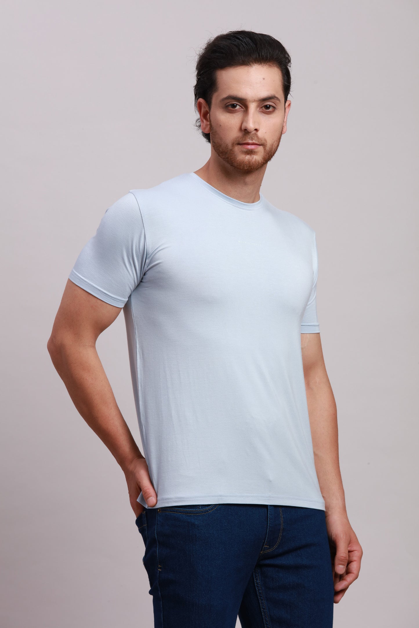 Lt Blue Premium Bamboo T-Shirt