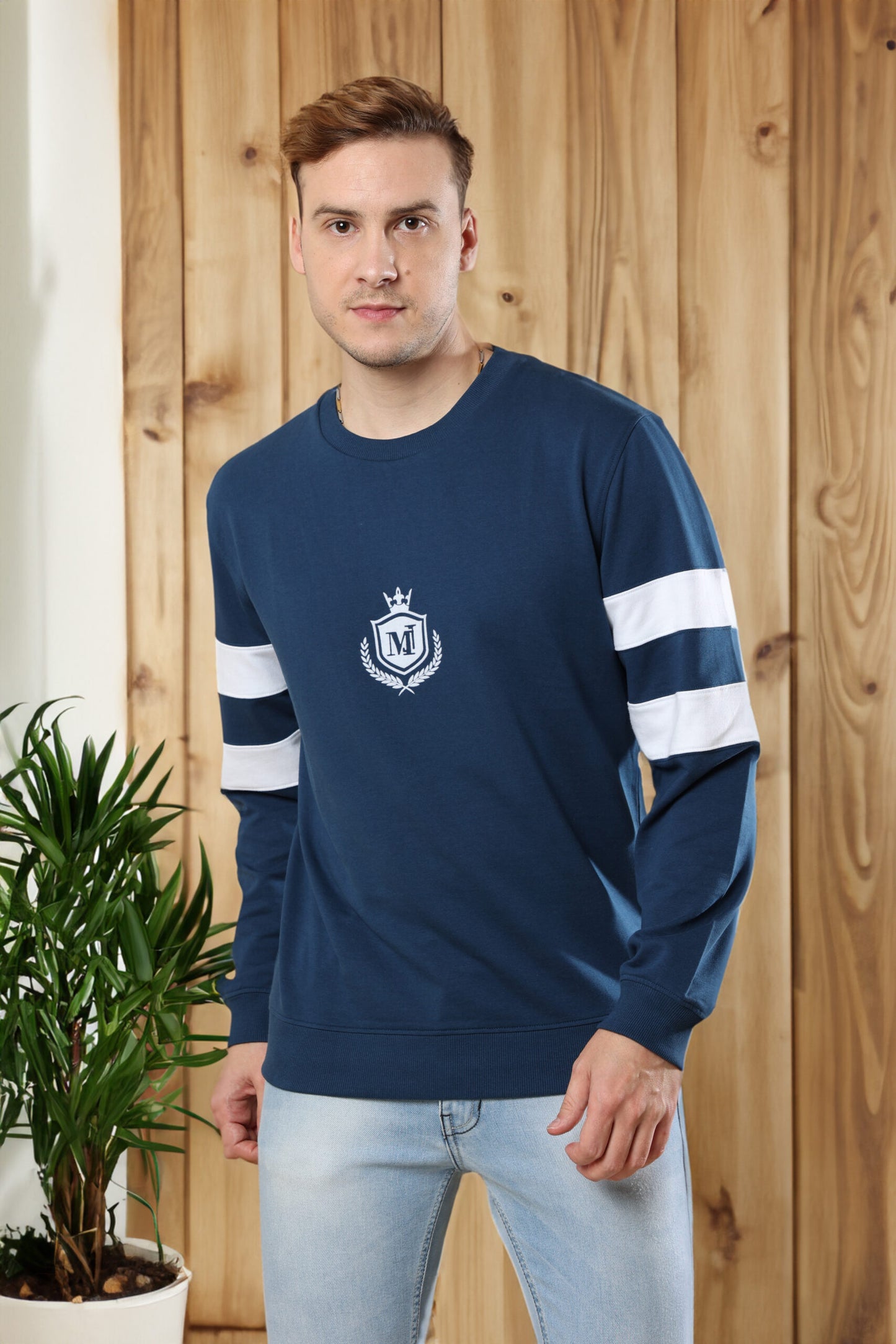 Blue From Flock Crown Sweatshirt