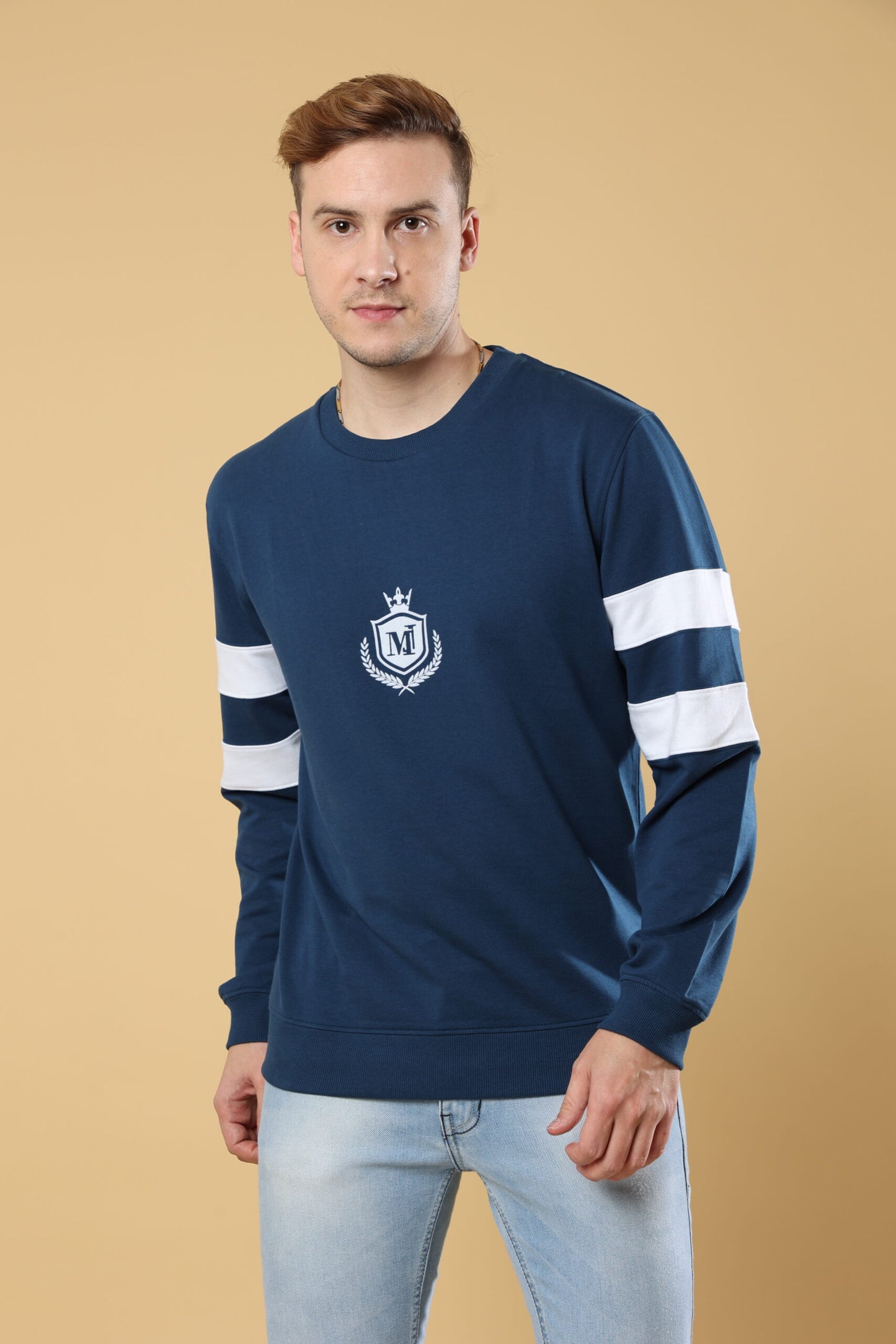 Blue From Flock Crown Sweatshirt