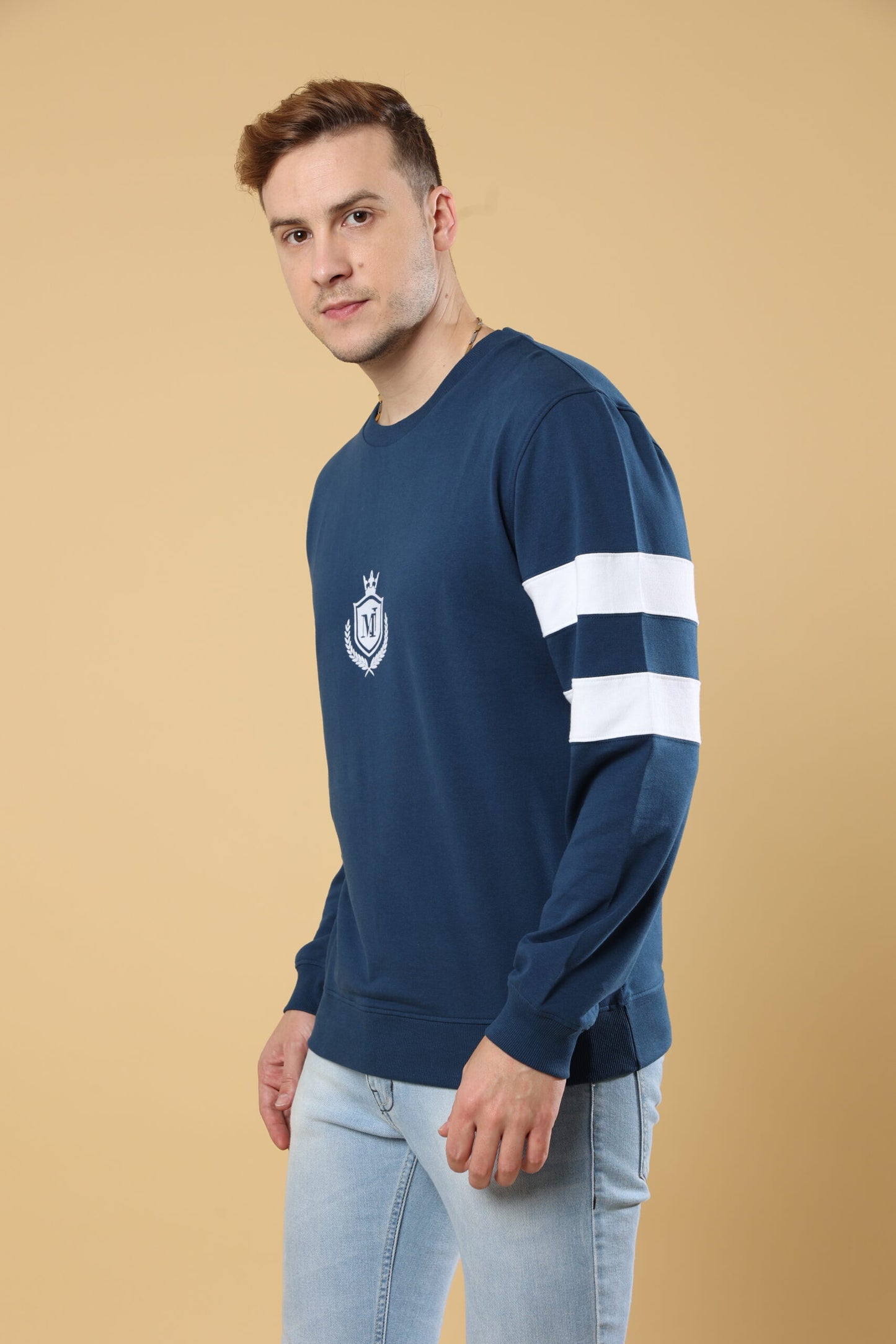 Blue From Flock Crown Sweatshirt