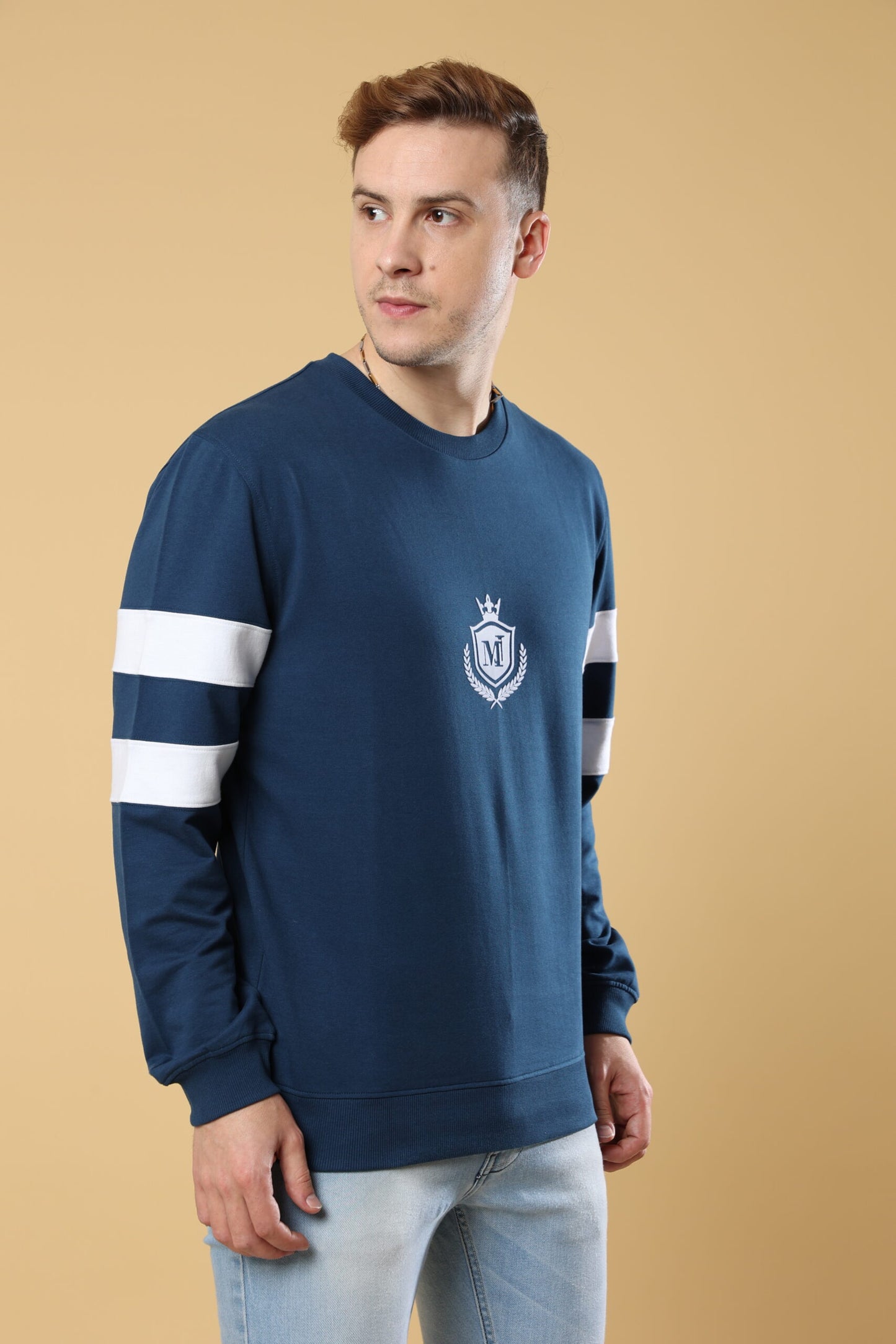 Blue From Flock Crown Sweatshirt