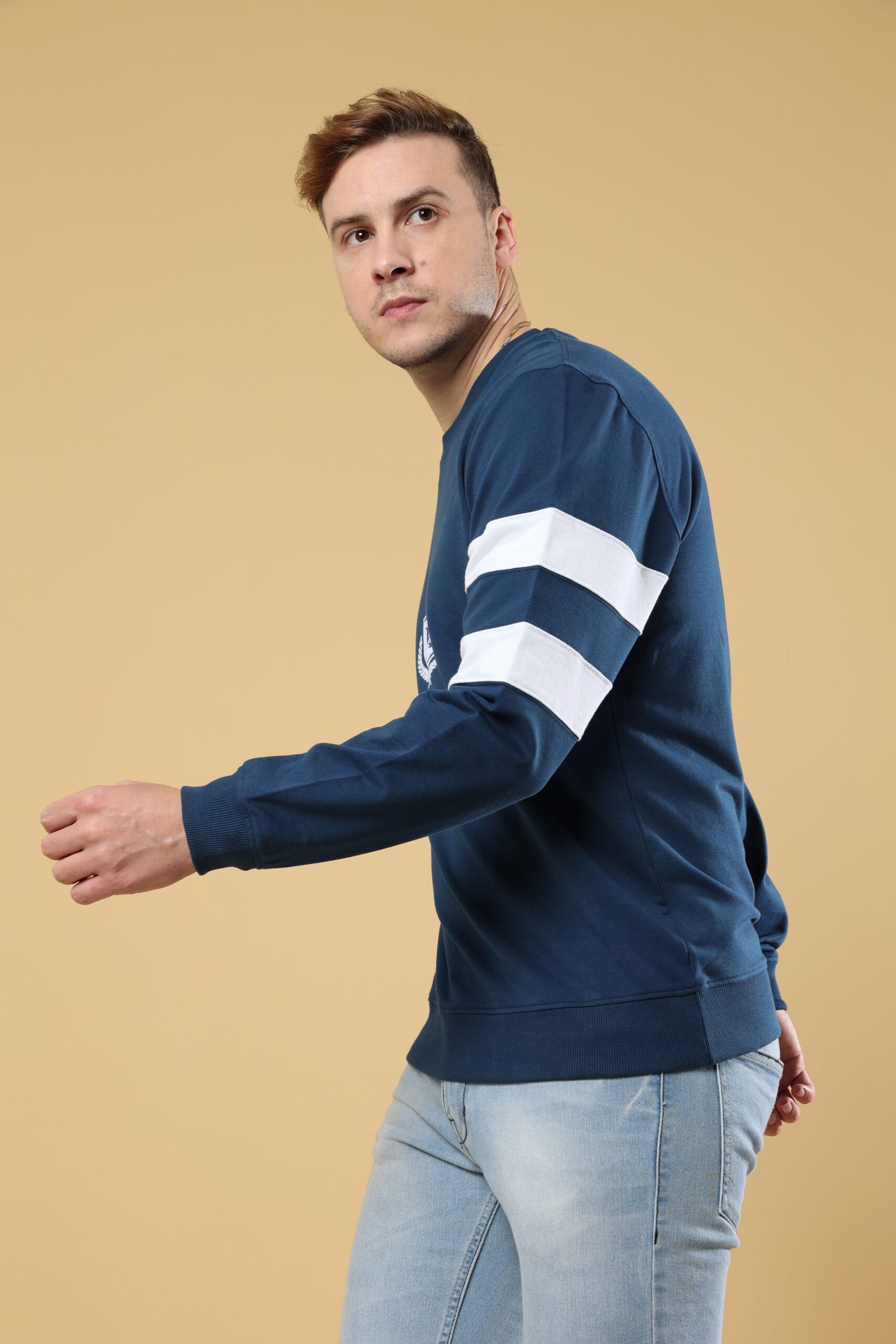 Blue From Flock Crown Sweatshirt