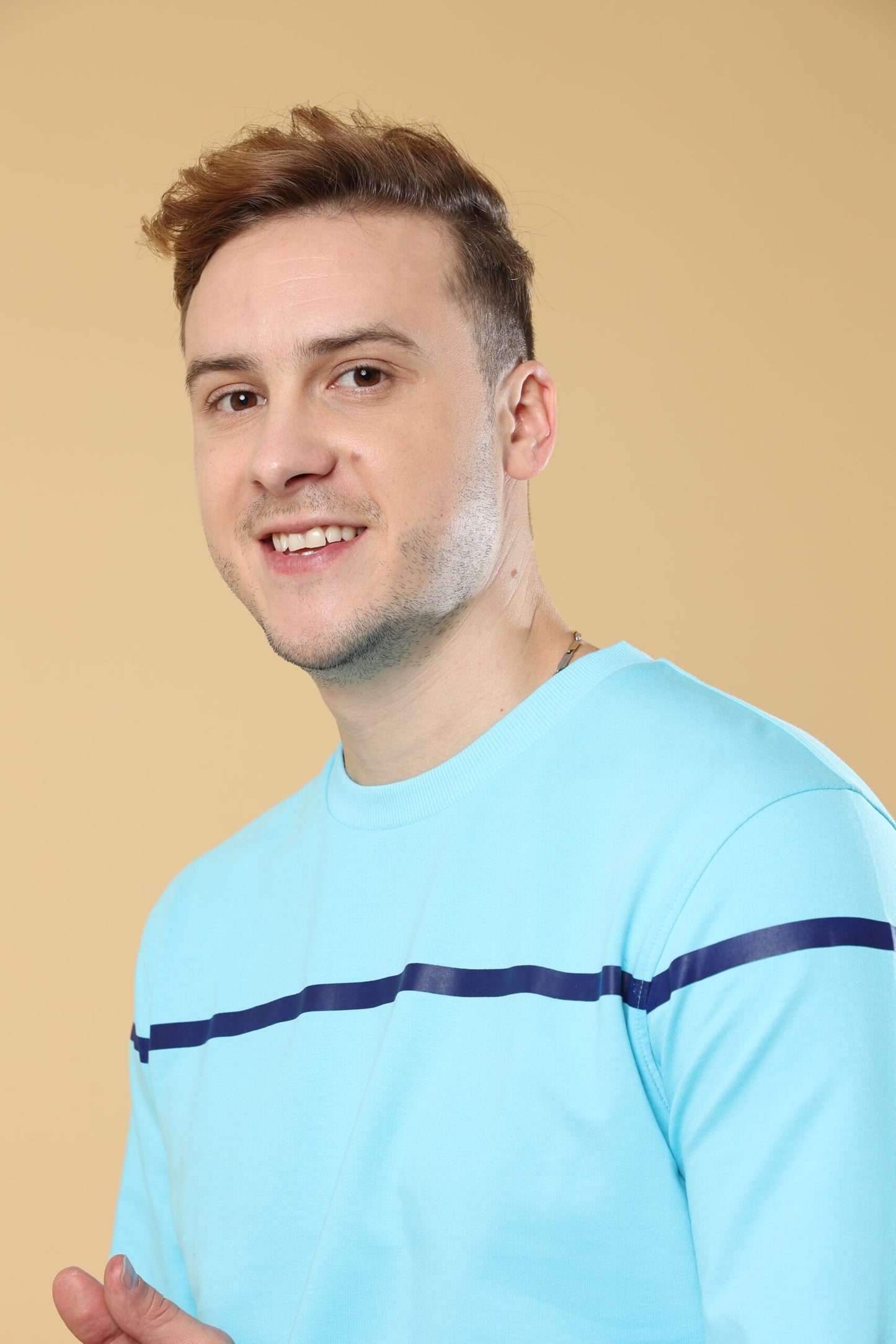 Blue Straight Way Sweatshirt