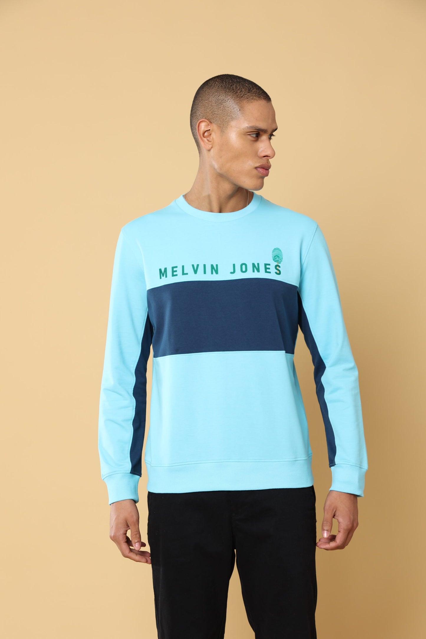 Blue Way To Future Tree Sweatshirt