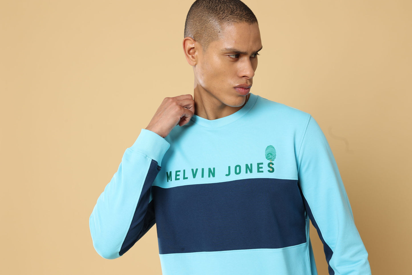 Blue Way To Future Tree Sweatshirt