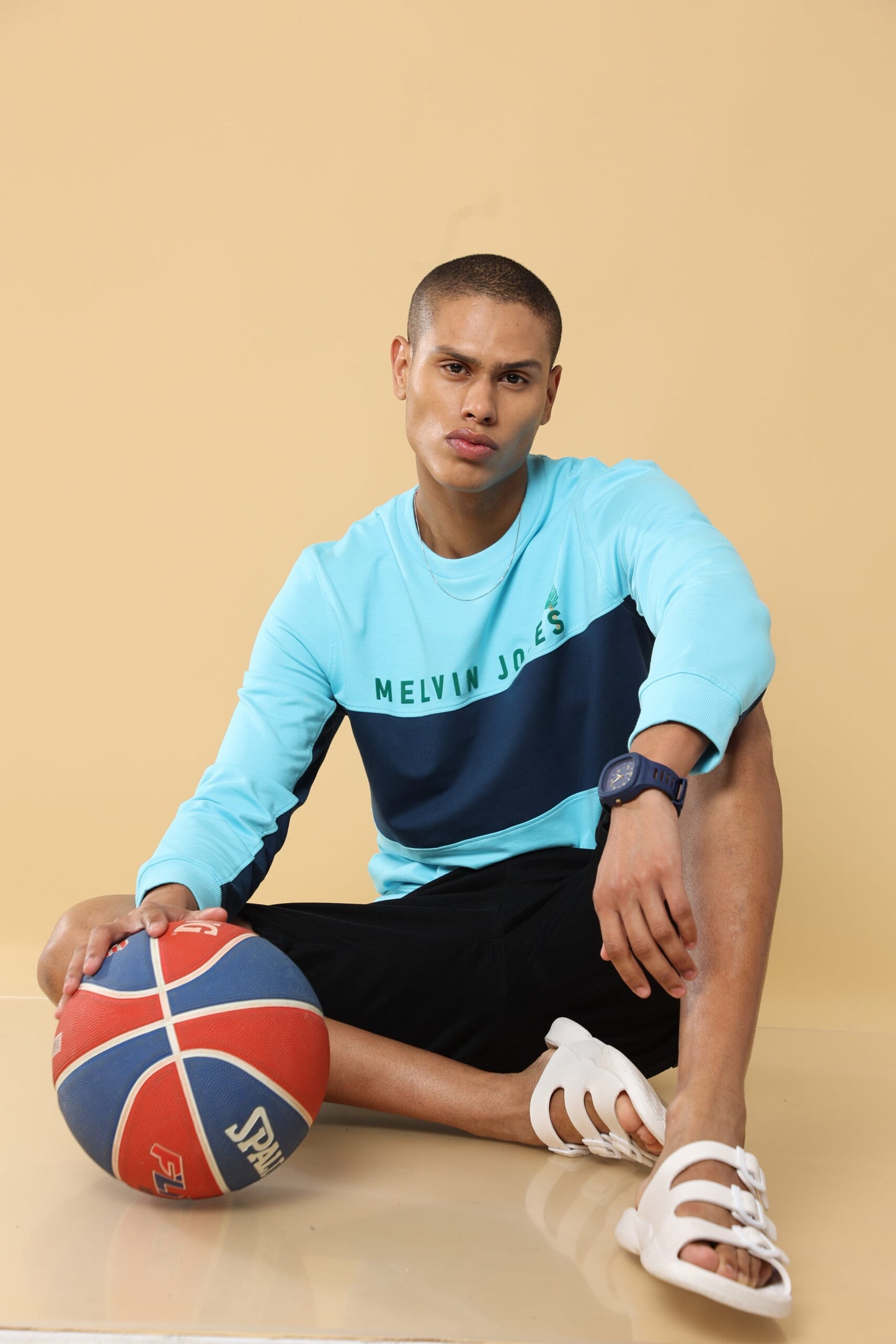 Blue Way To Future Tree Sweatshirt