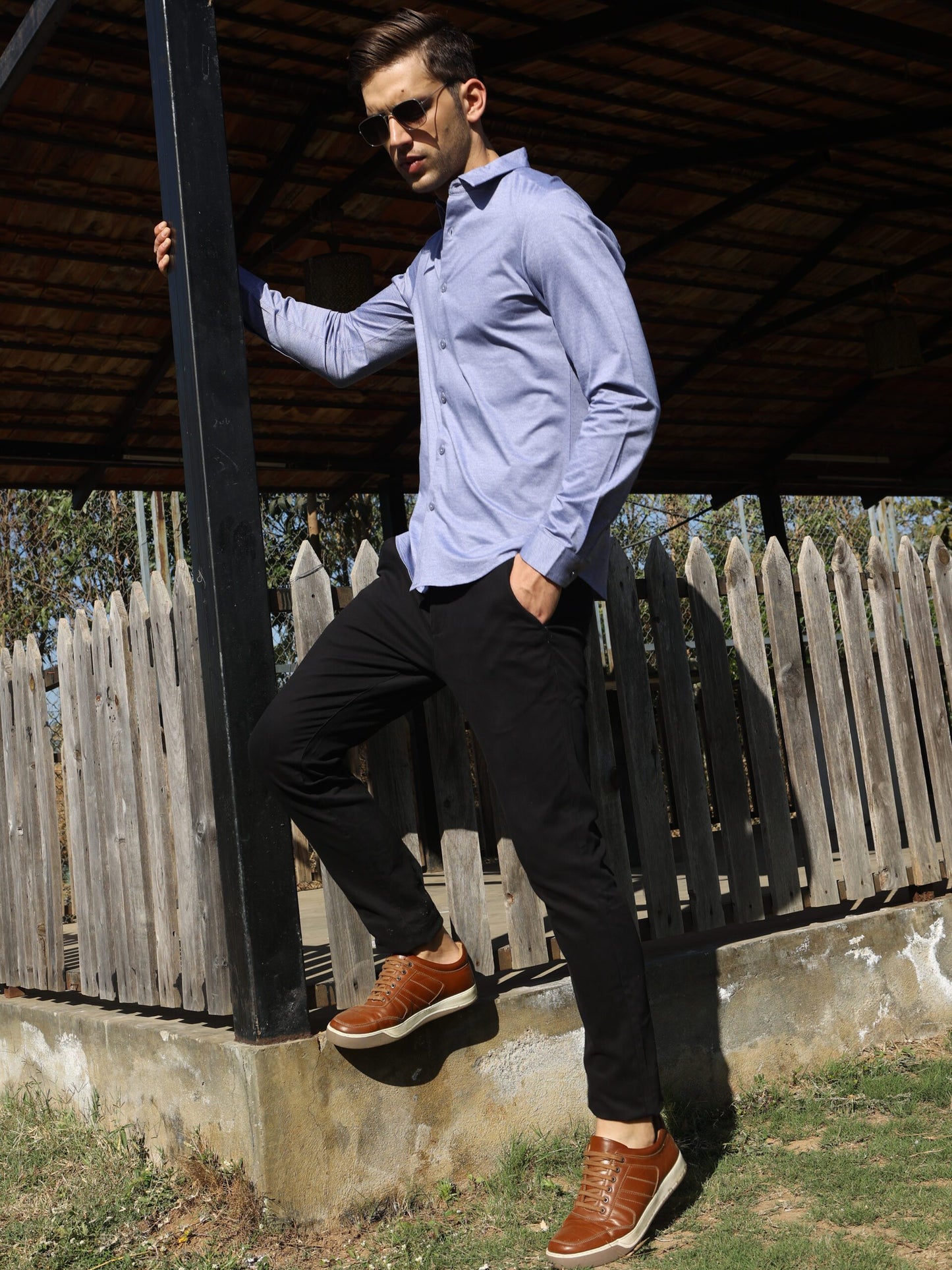 Premium Breezy Blue Shirt