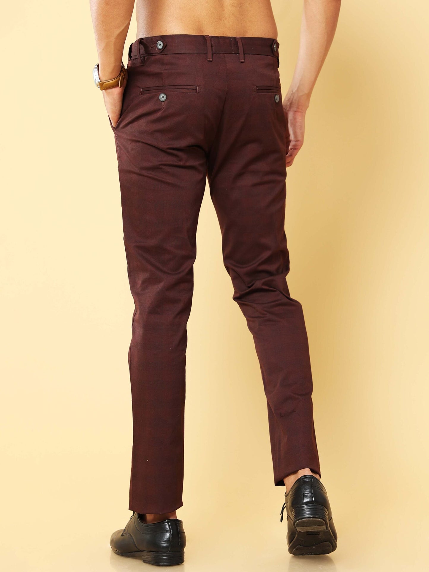 Premium Brown Check Trouser