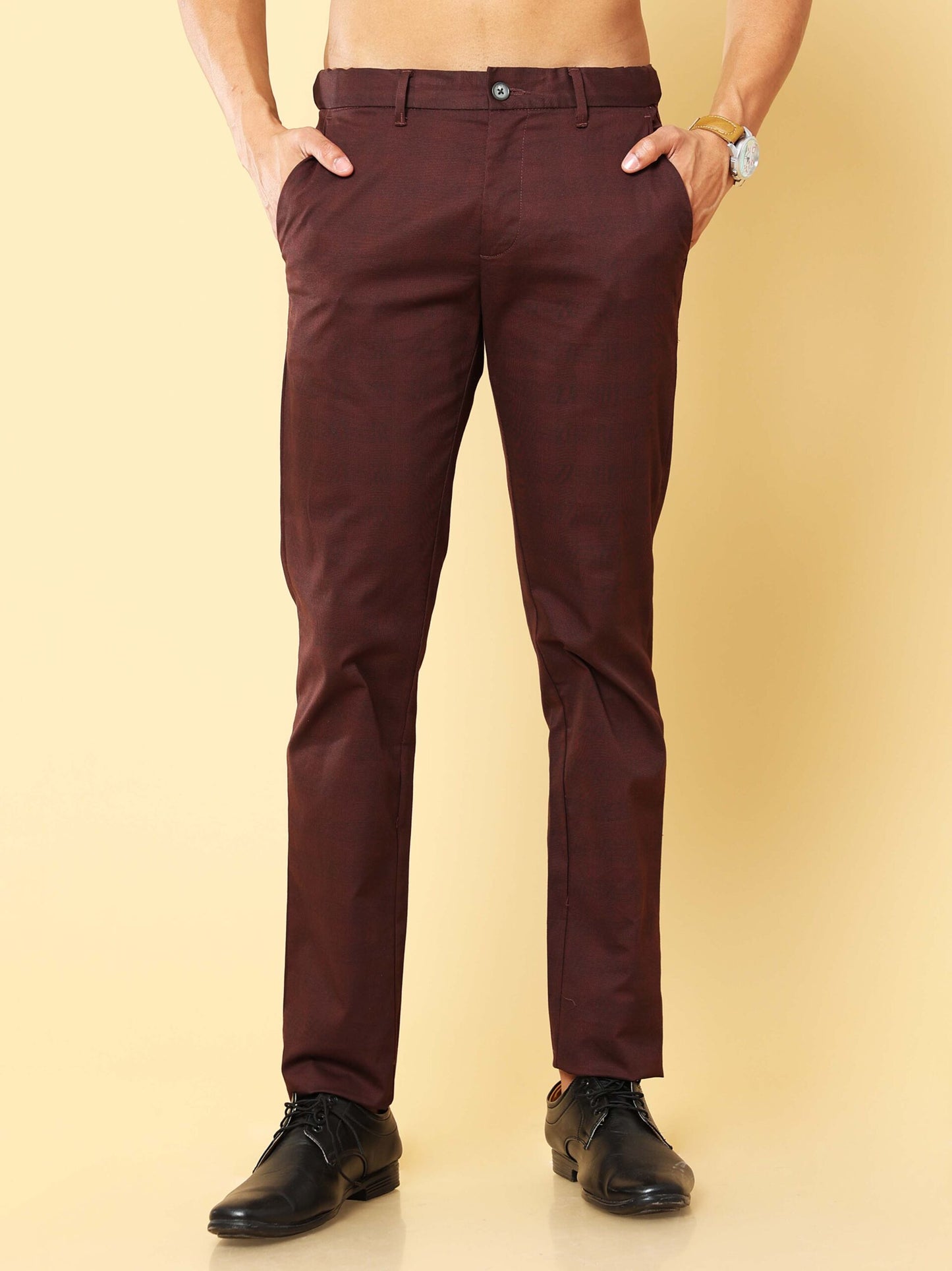 Premium Brown Check Trouser