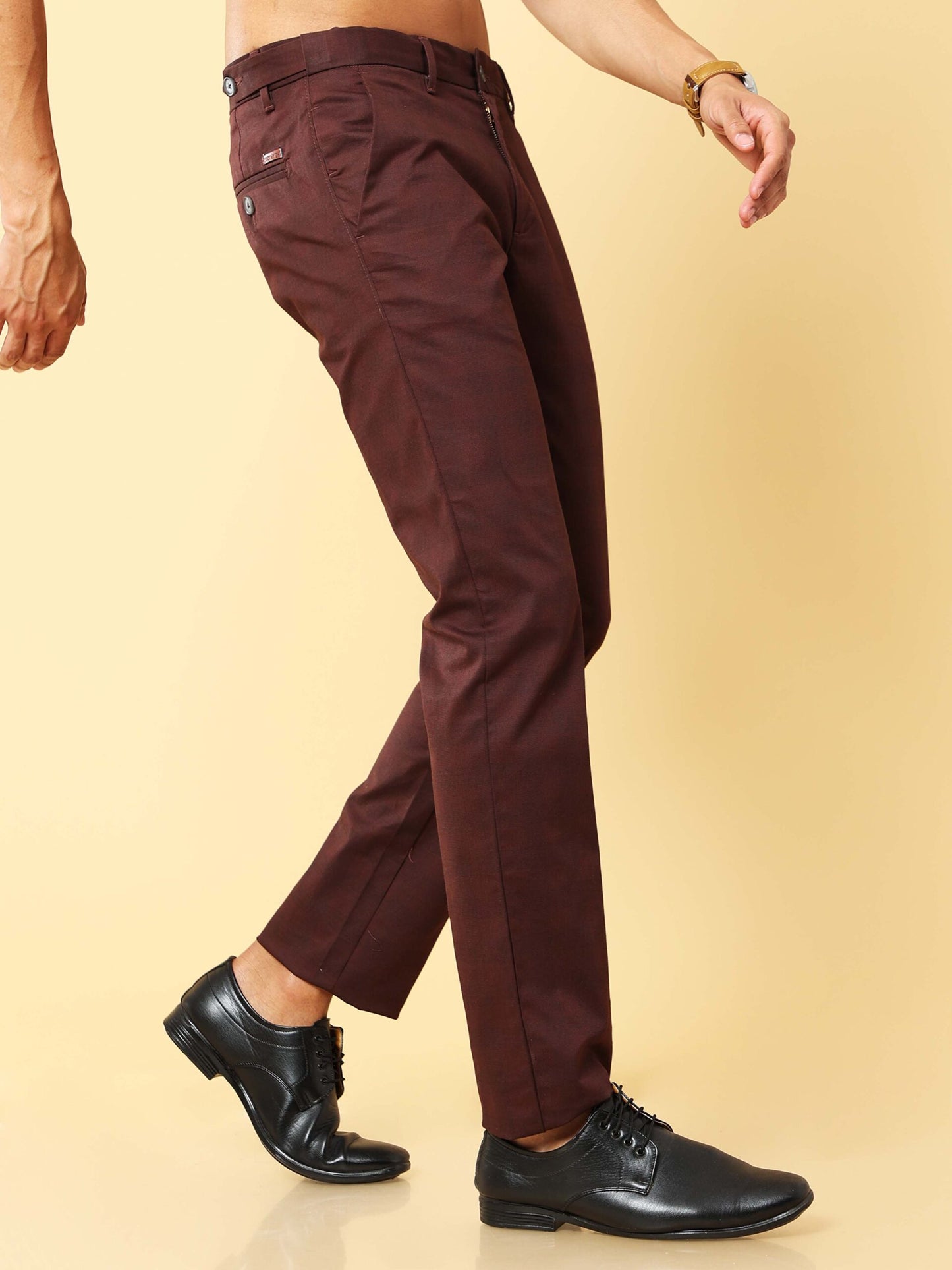 Premium Brown Check Trouser