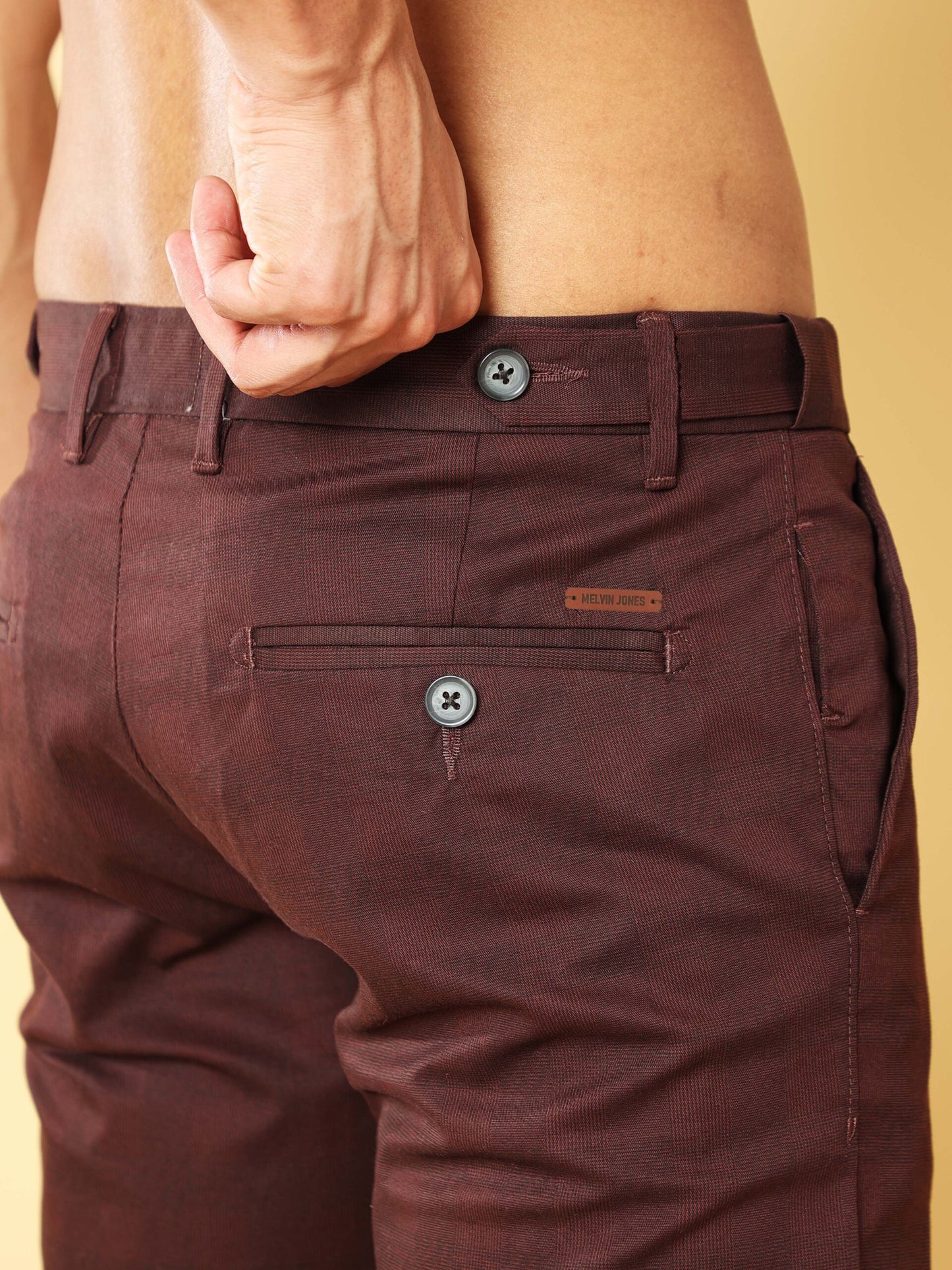 Premium Brown Check Trouser