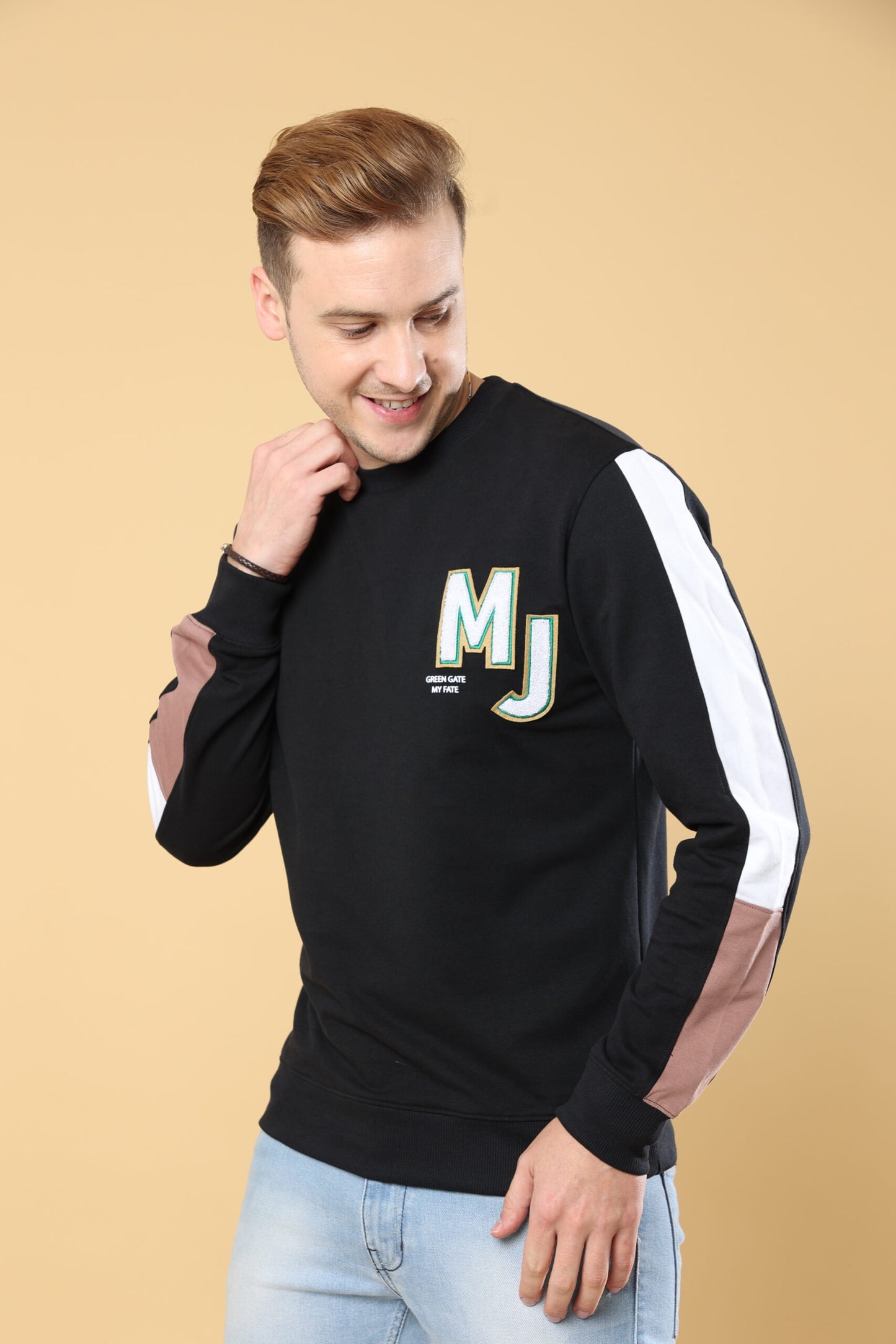 Green Gate On Black Slate Sweatshirt