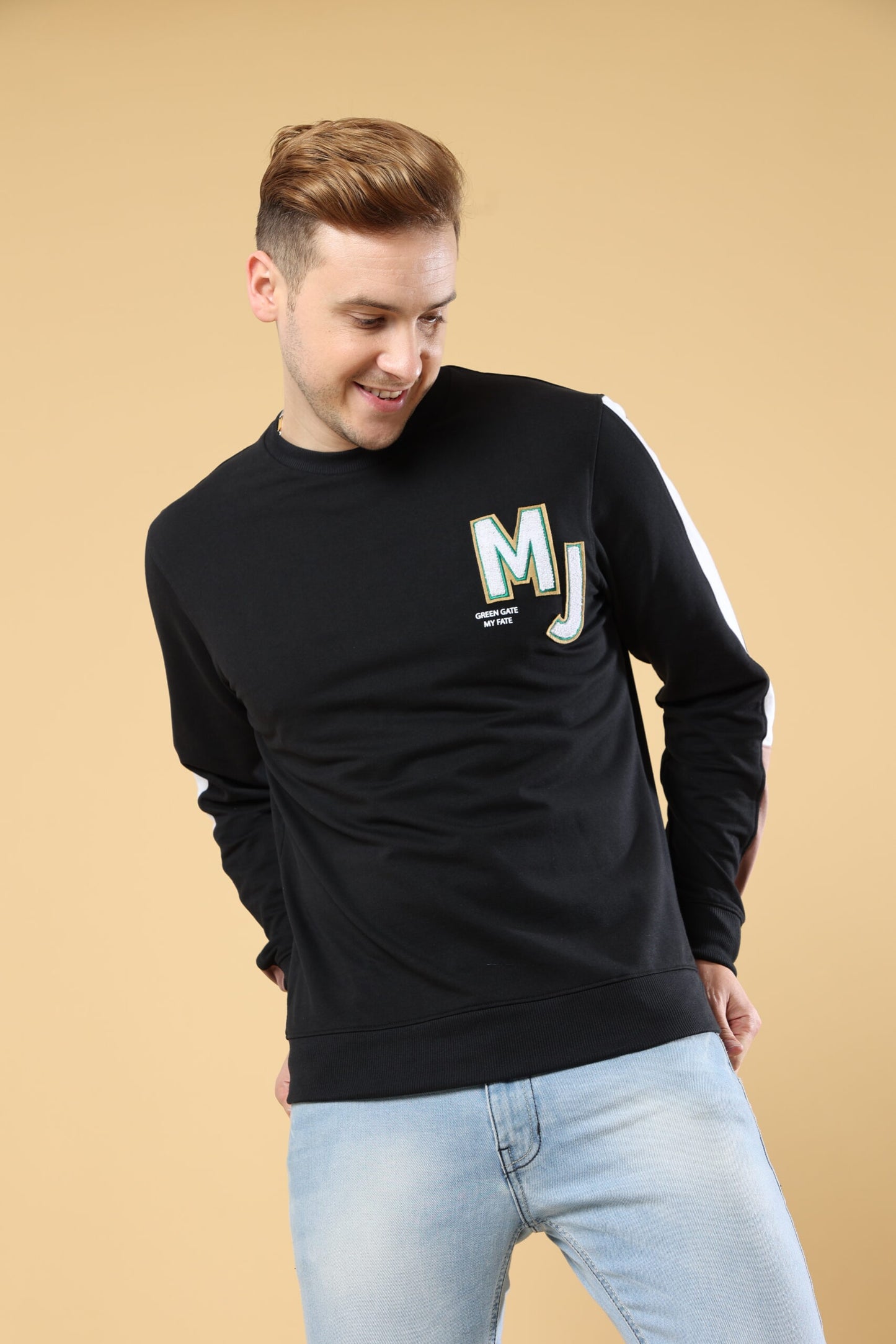 Green Gate On Black Slate Sweatshirt