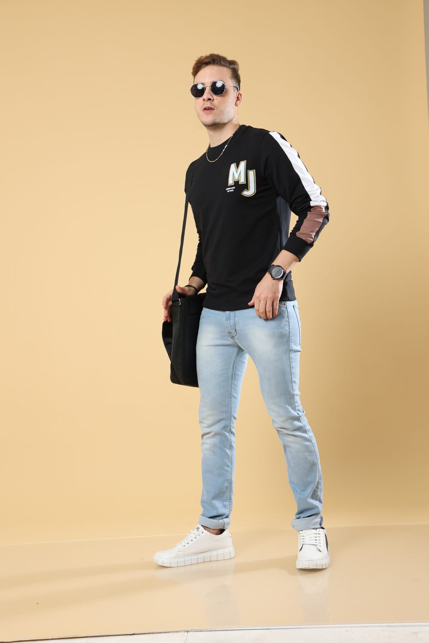 Green Gate On Black Slate Sweatshirt