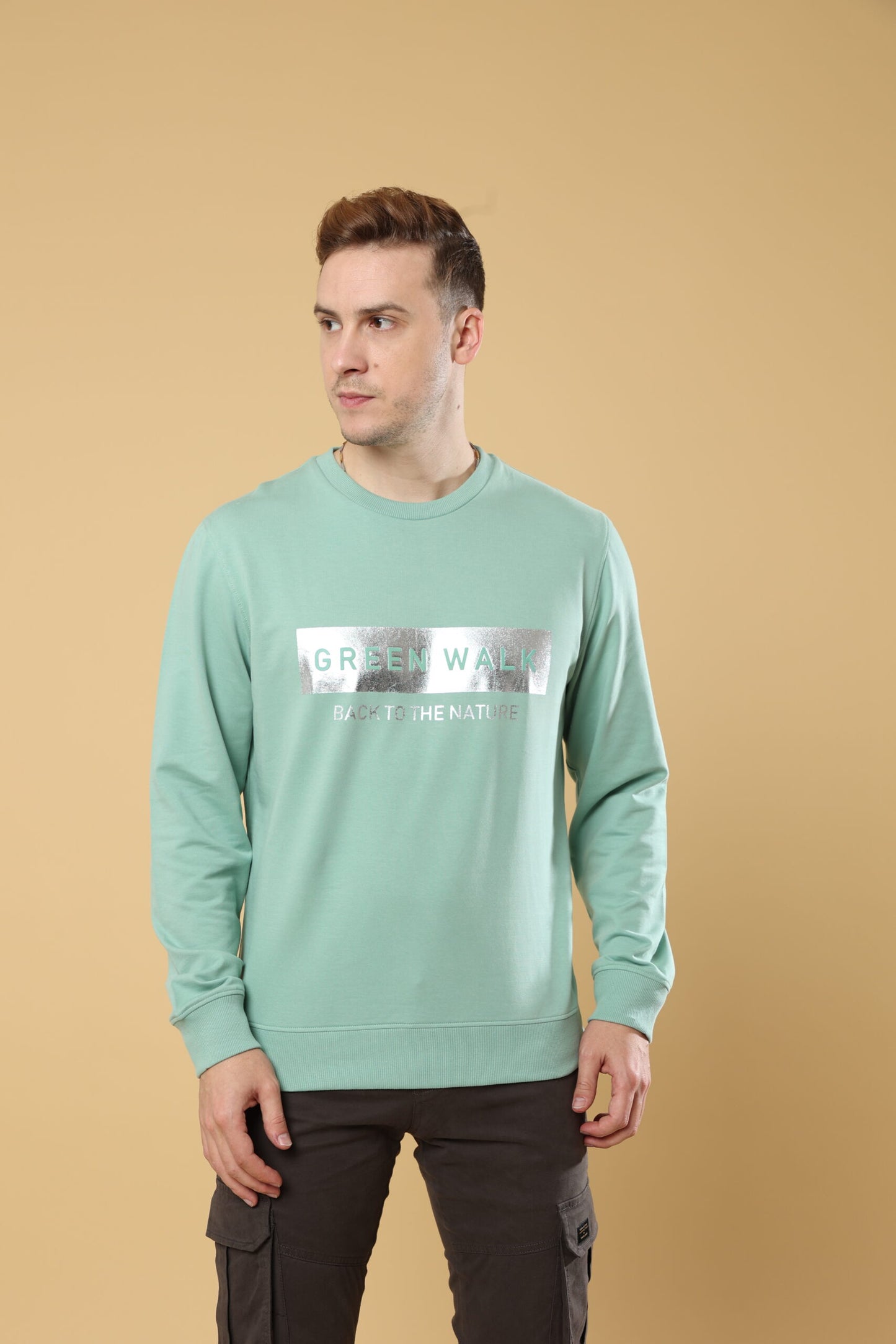 Green Walk To Silver Lining Sweatshirt