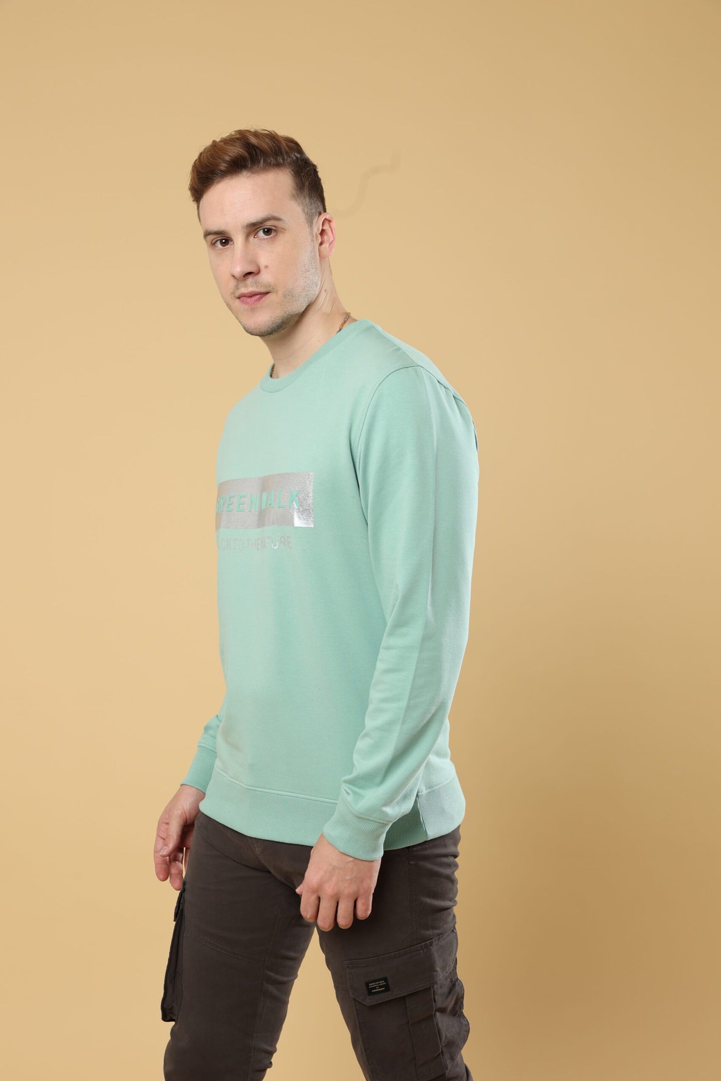 Green Walk To Silver Lining Sweatshirt