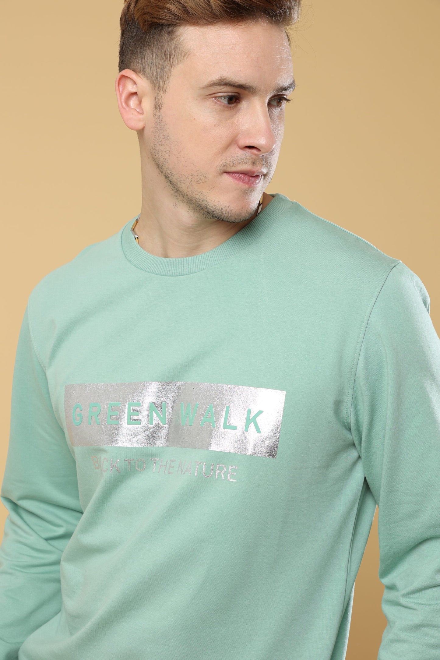 Green Walk To Silver Lining Sweatshirt