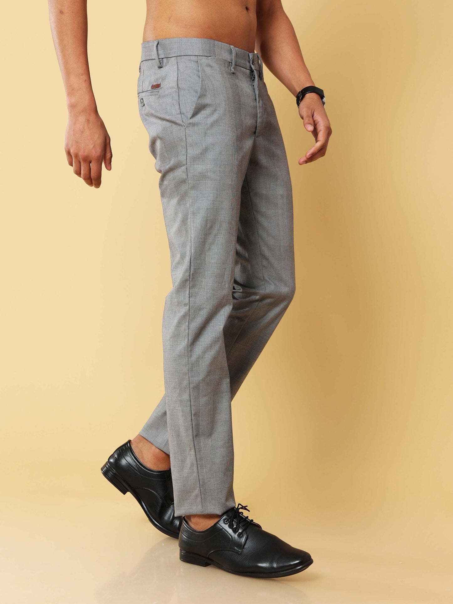 Premium Grey Check Trouser