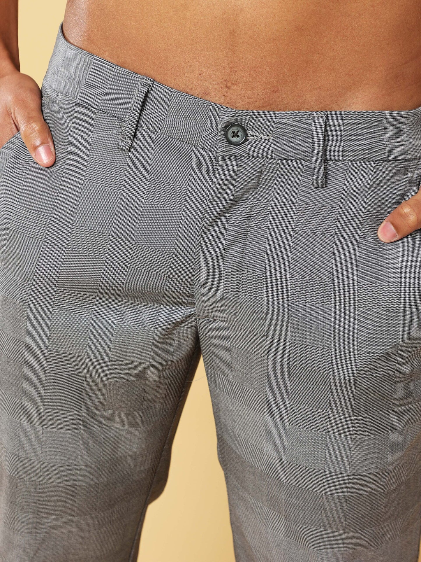 Premium Grey Check Trouser