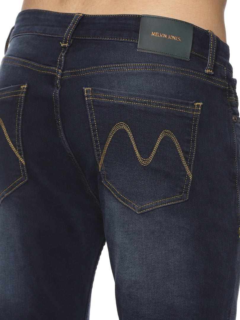 Premium Navy Denim Pant