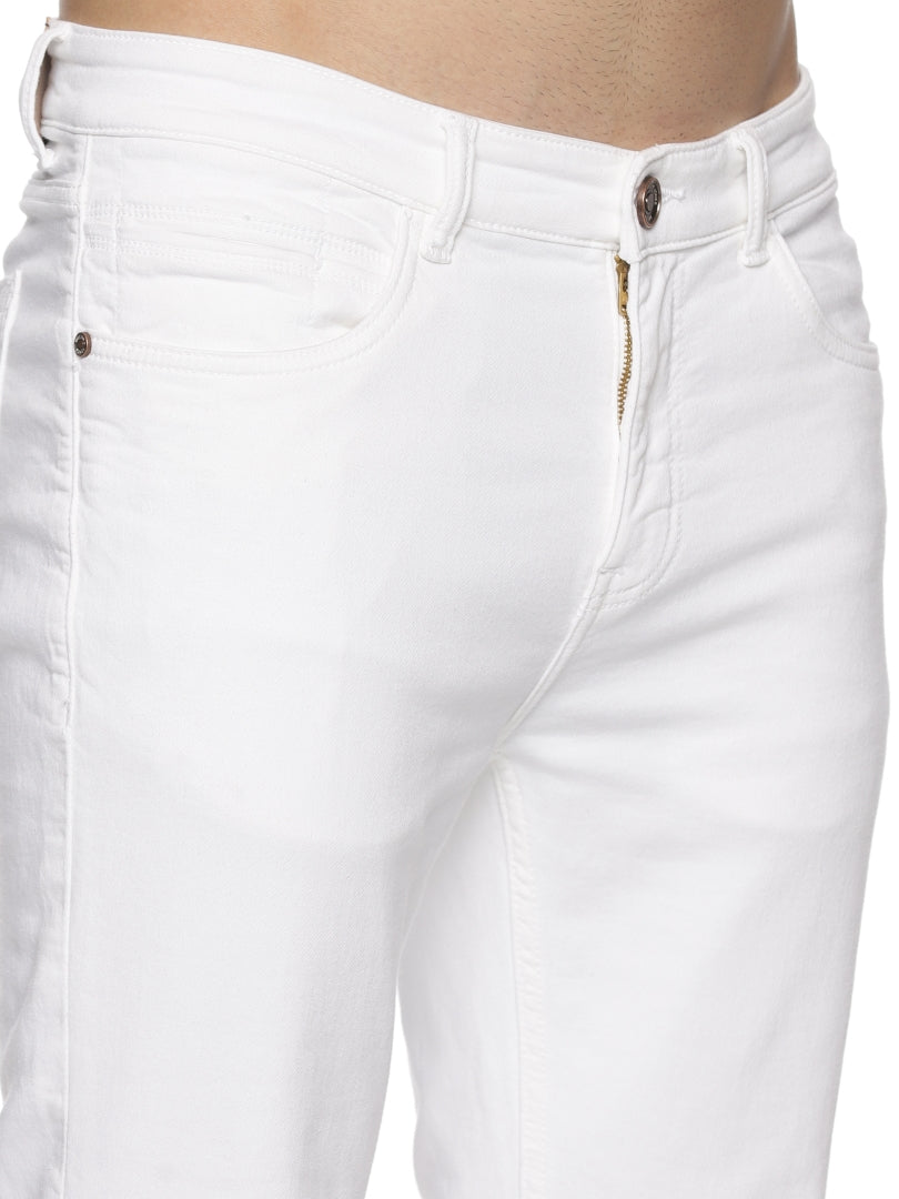 Premium White Denim Pant