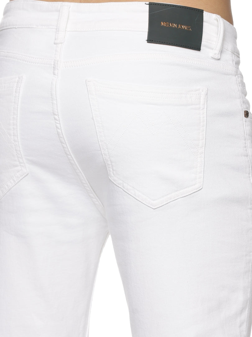 Premium White Denim Pant
