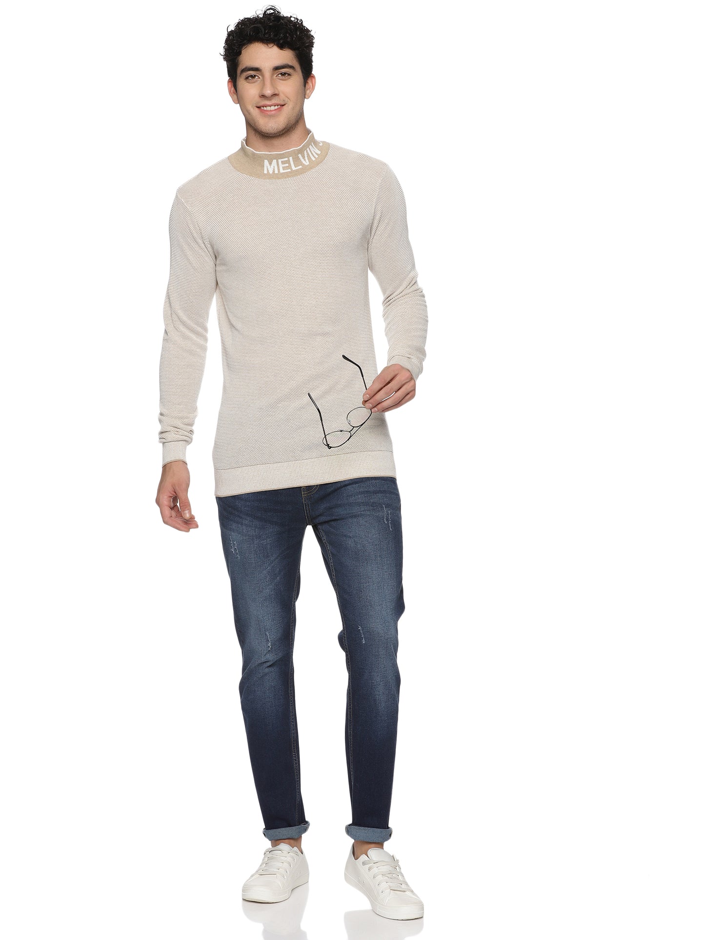 Premium Sea Farer Navy Denim Pant