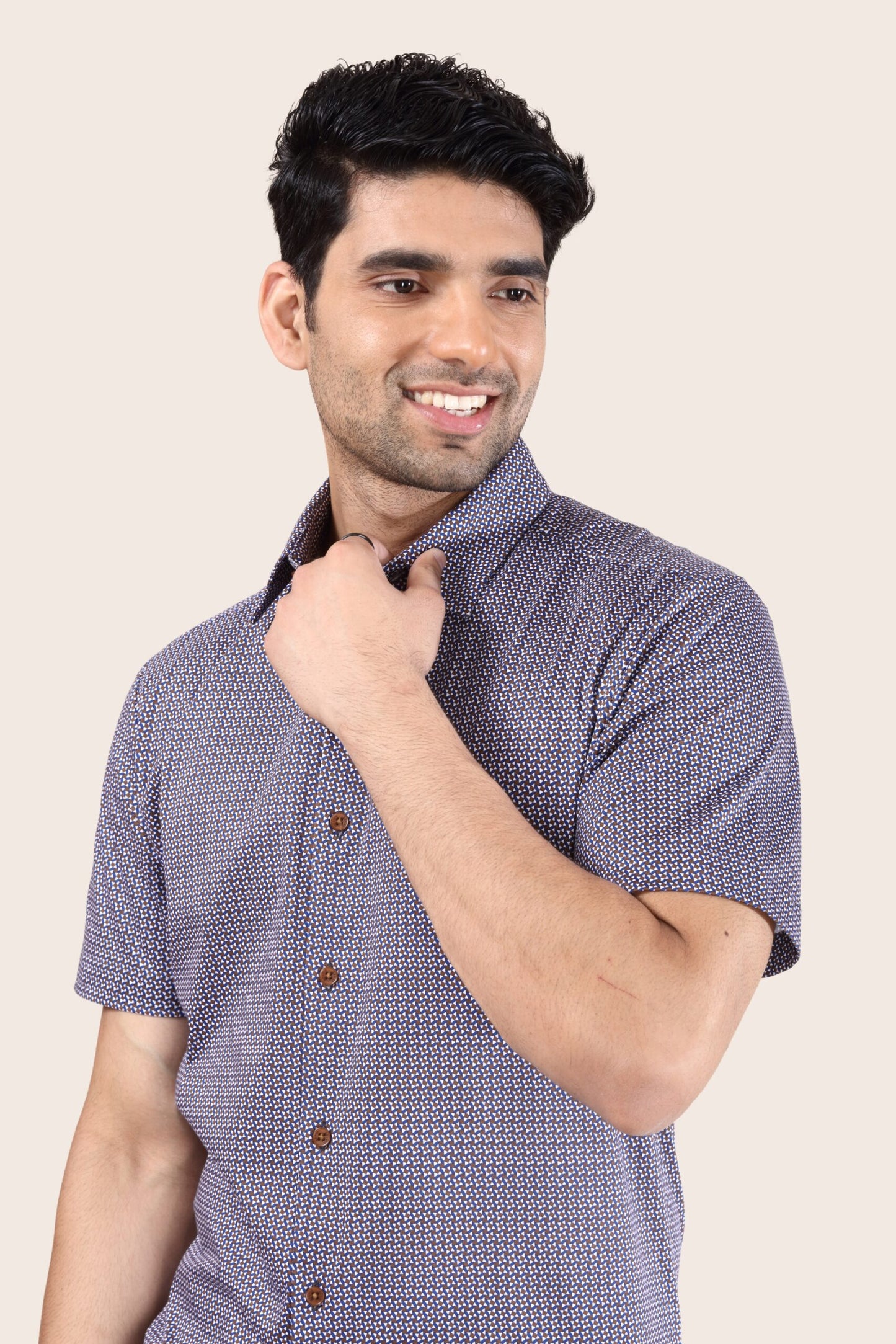 Premium Floral Stencil Shirt