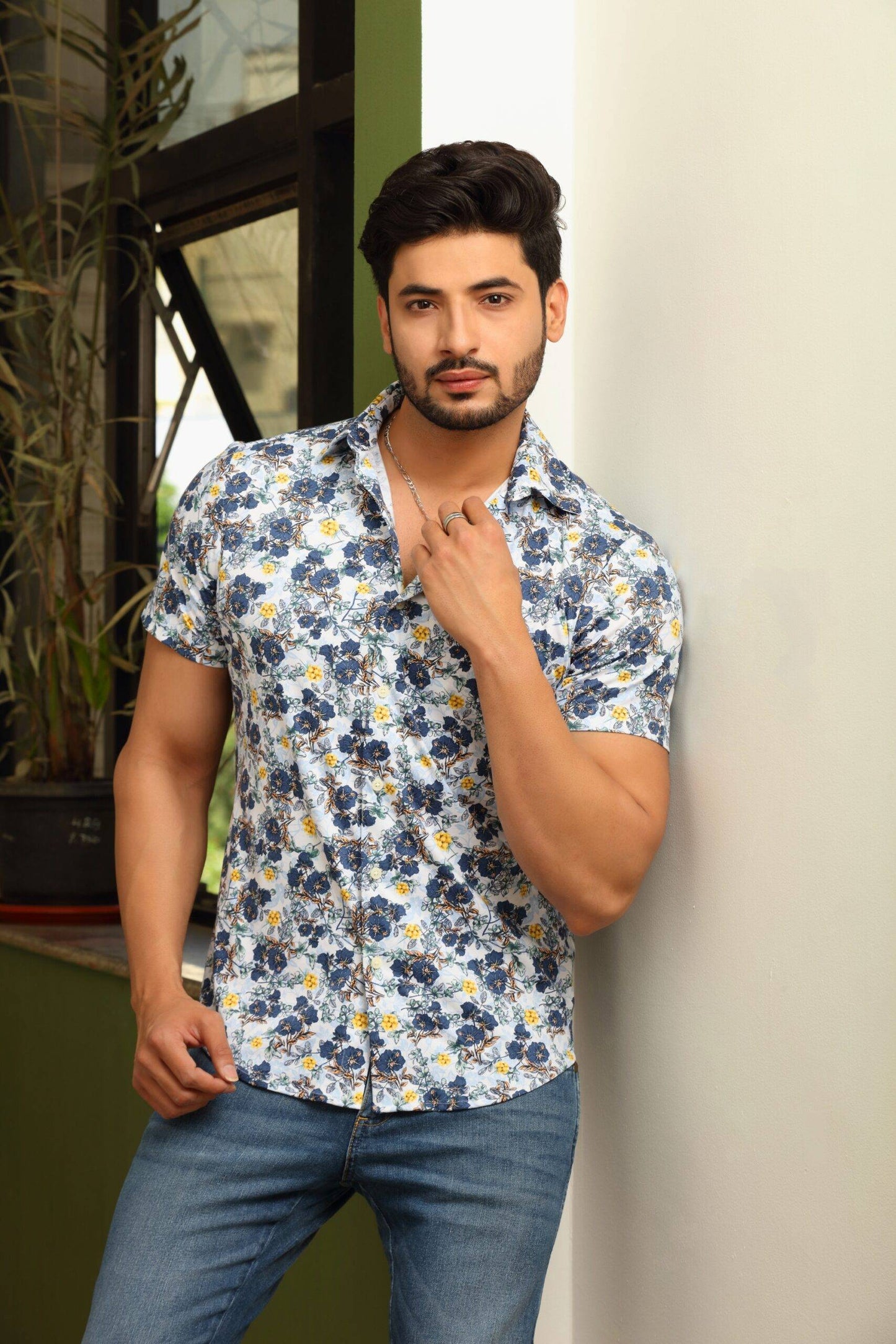 Premium Floral Rhapsody Print Shirt