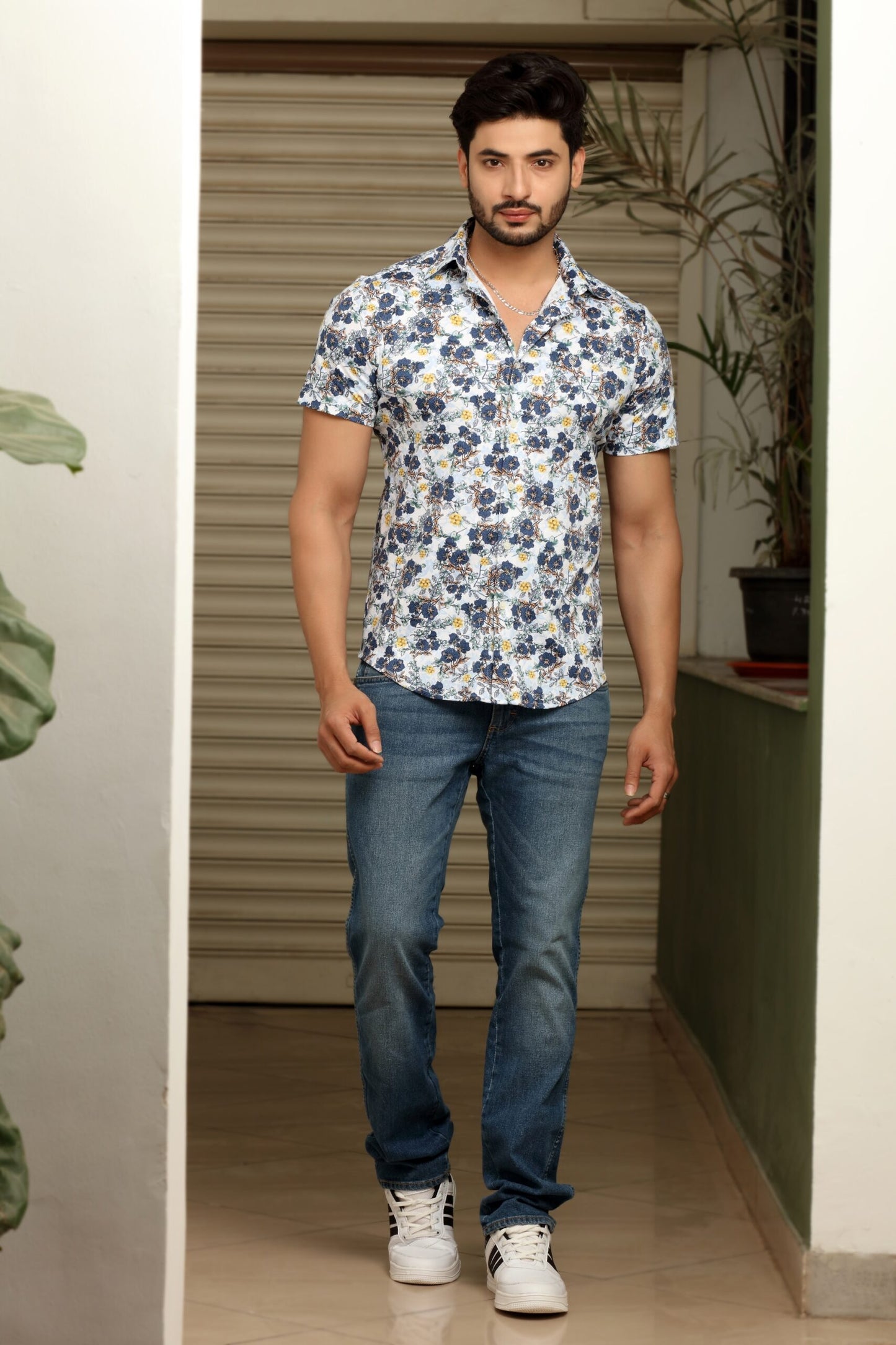 Premium Floral Rhapsody Print Shirt