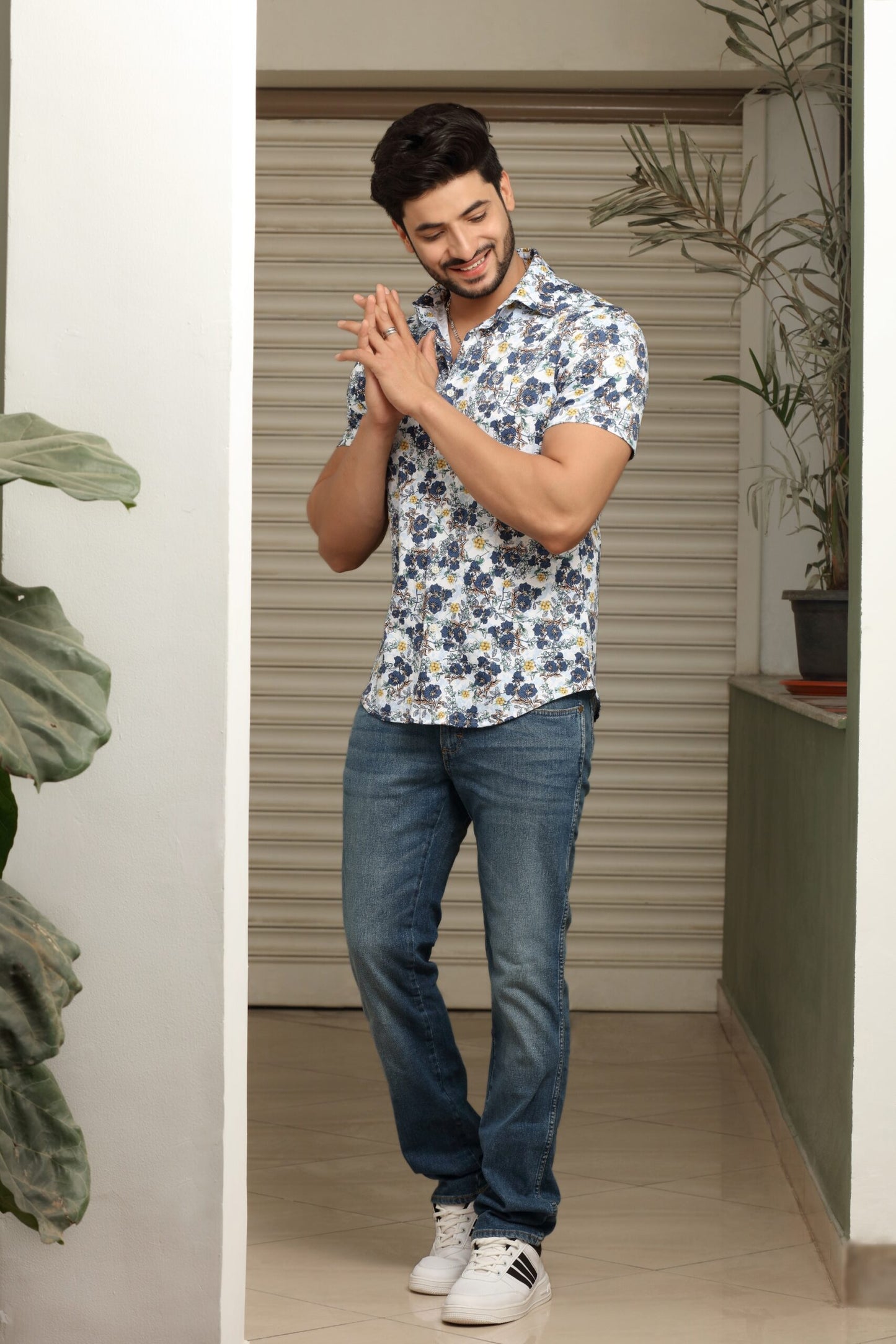 Premium Floral Rhapsody Print Shirt