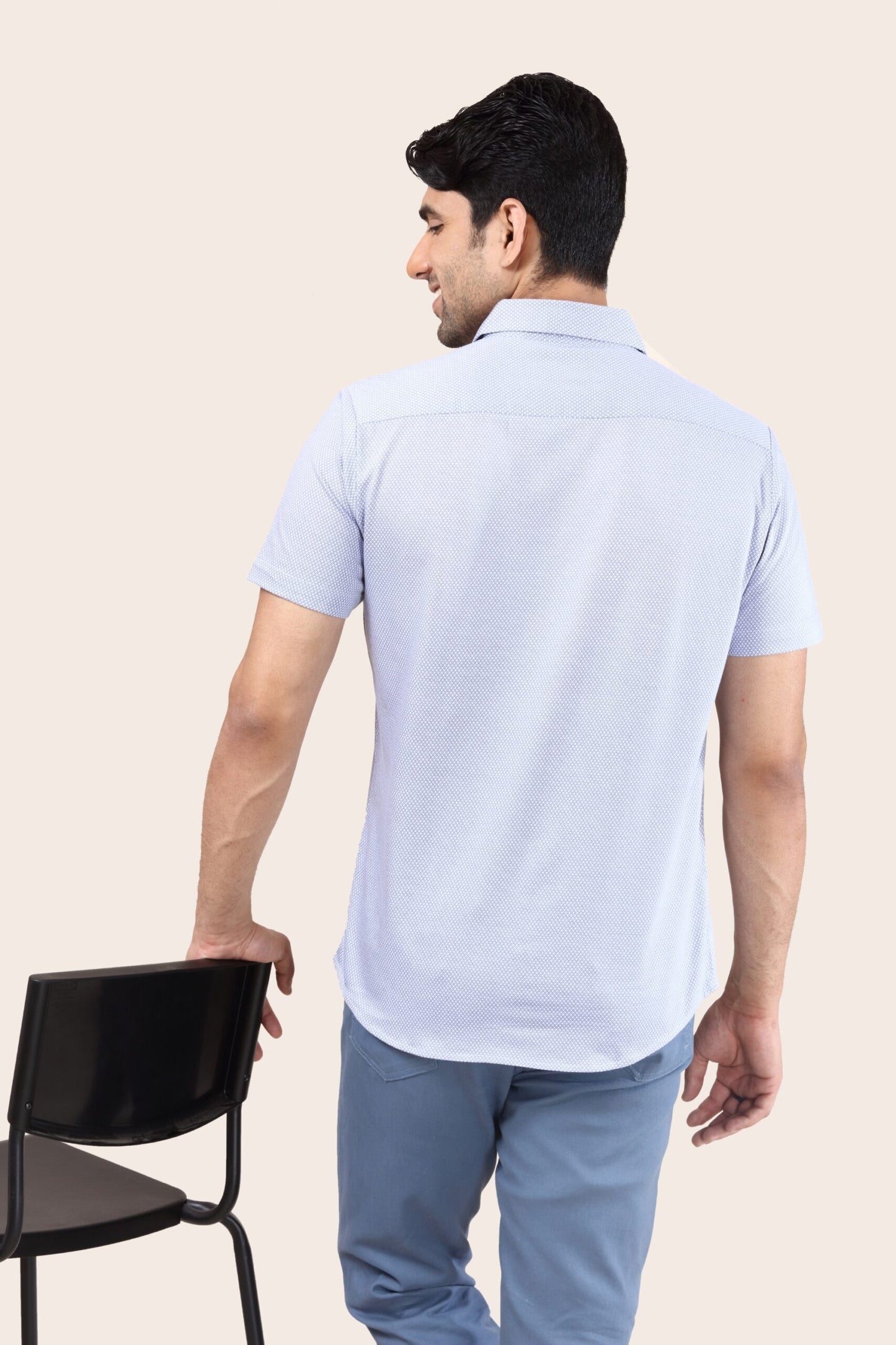 Premium Micro Diamond Print Shirt