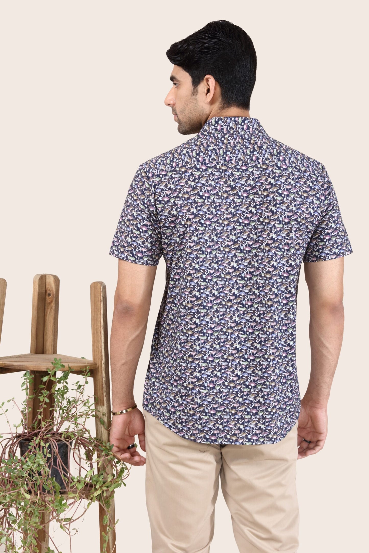 Premium Pastel Flower Print Shirt