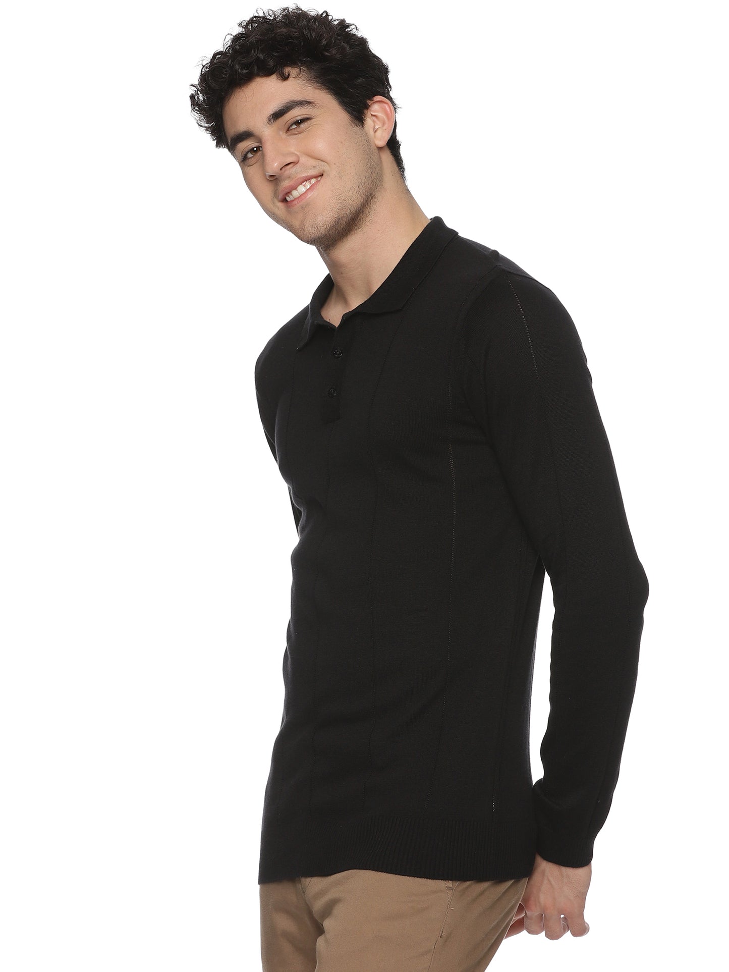 Black Polo Full Sleeve