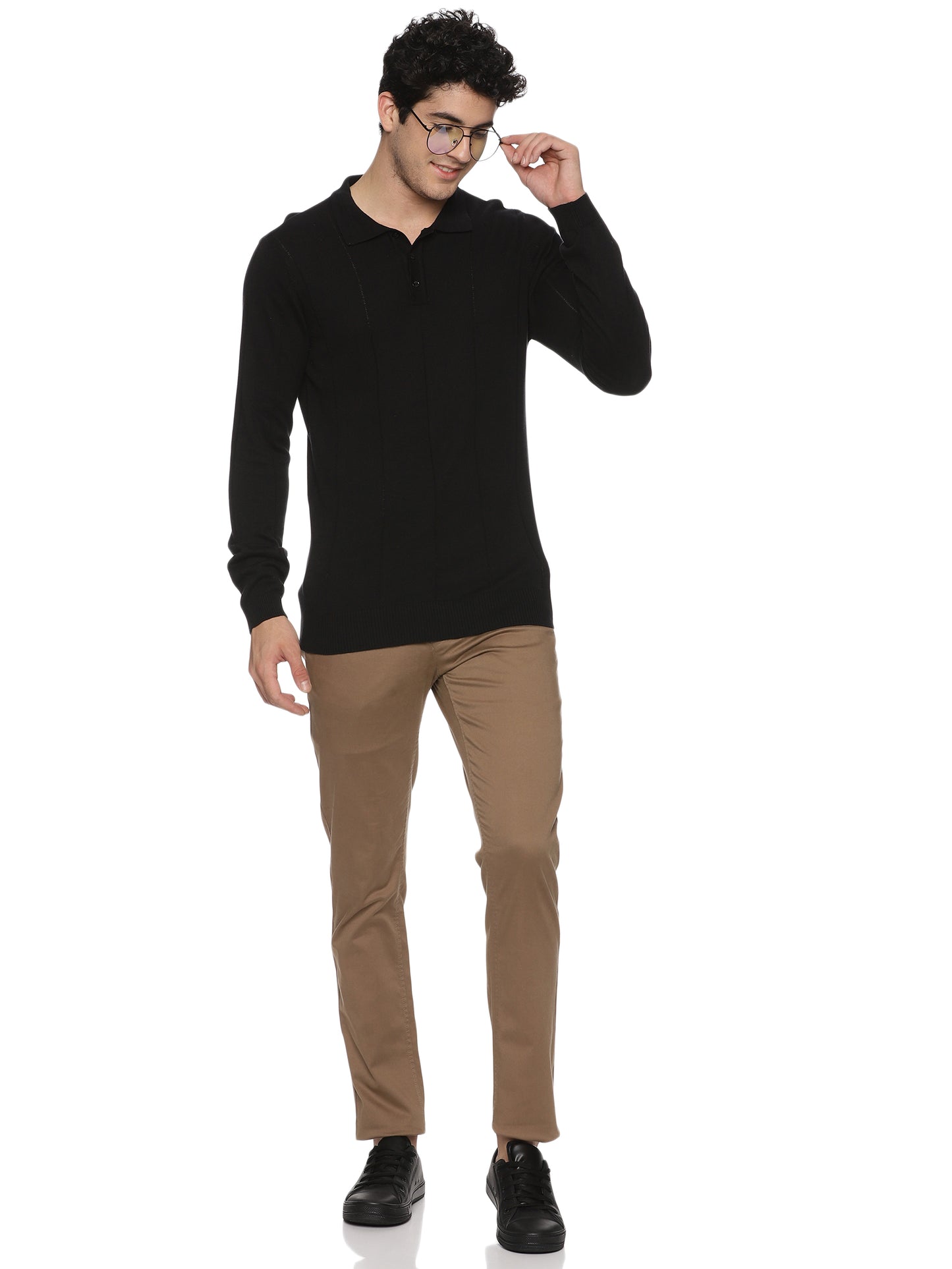 Black Polo Full Sleeve